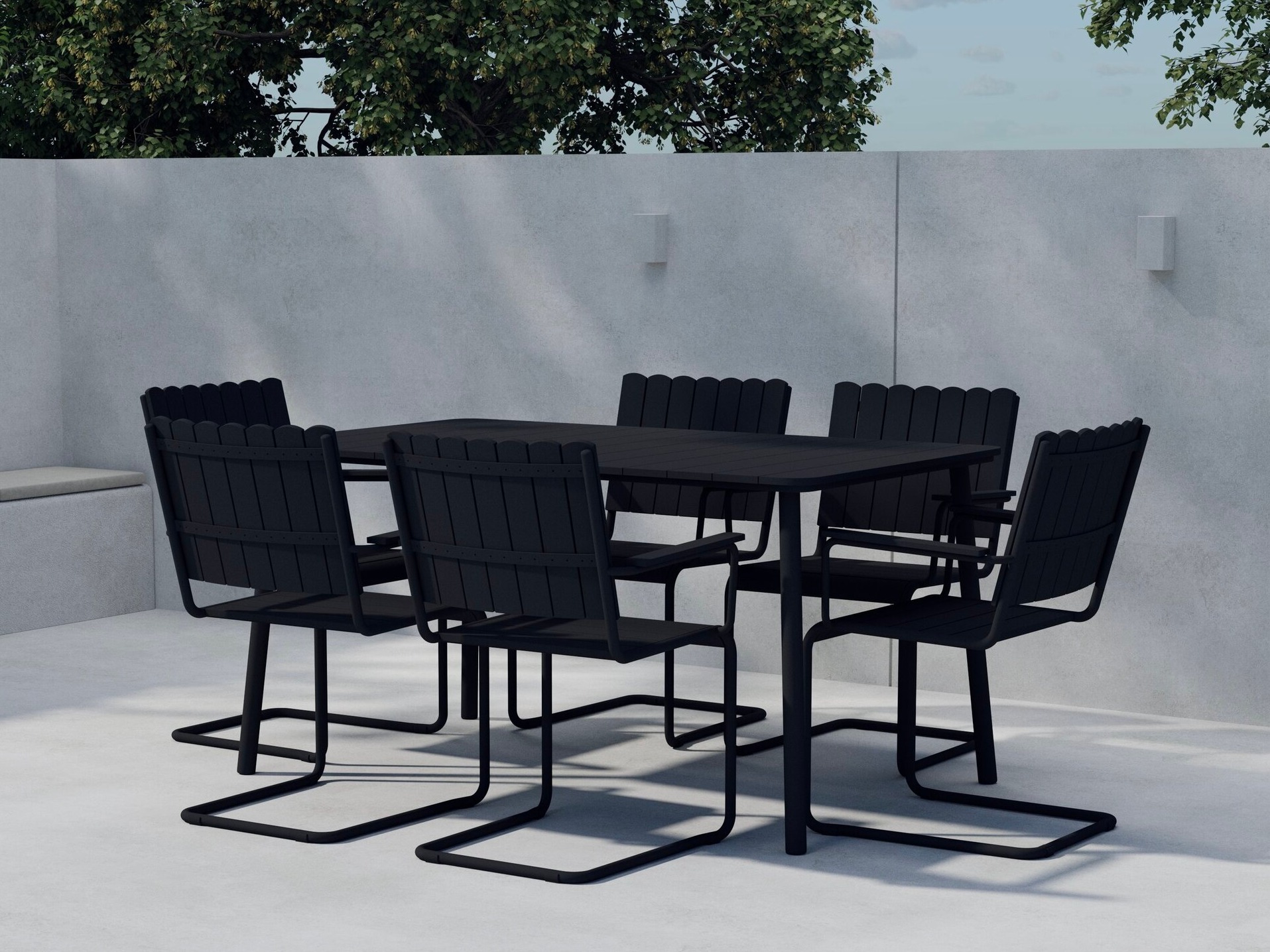 Ensemble table et chaises Dallas 5288