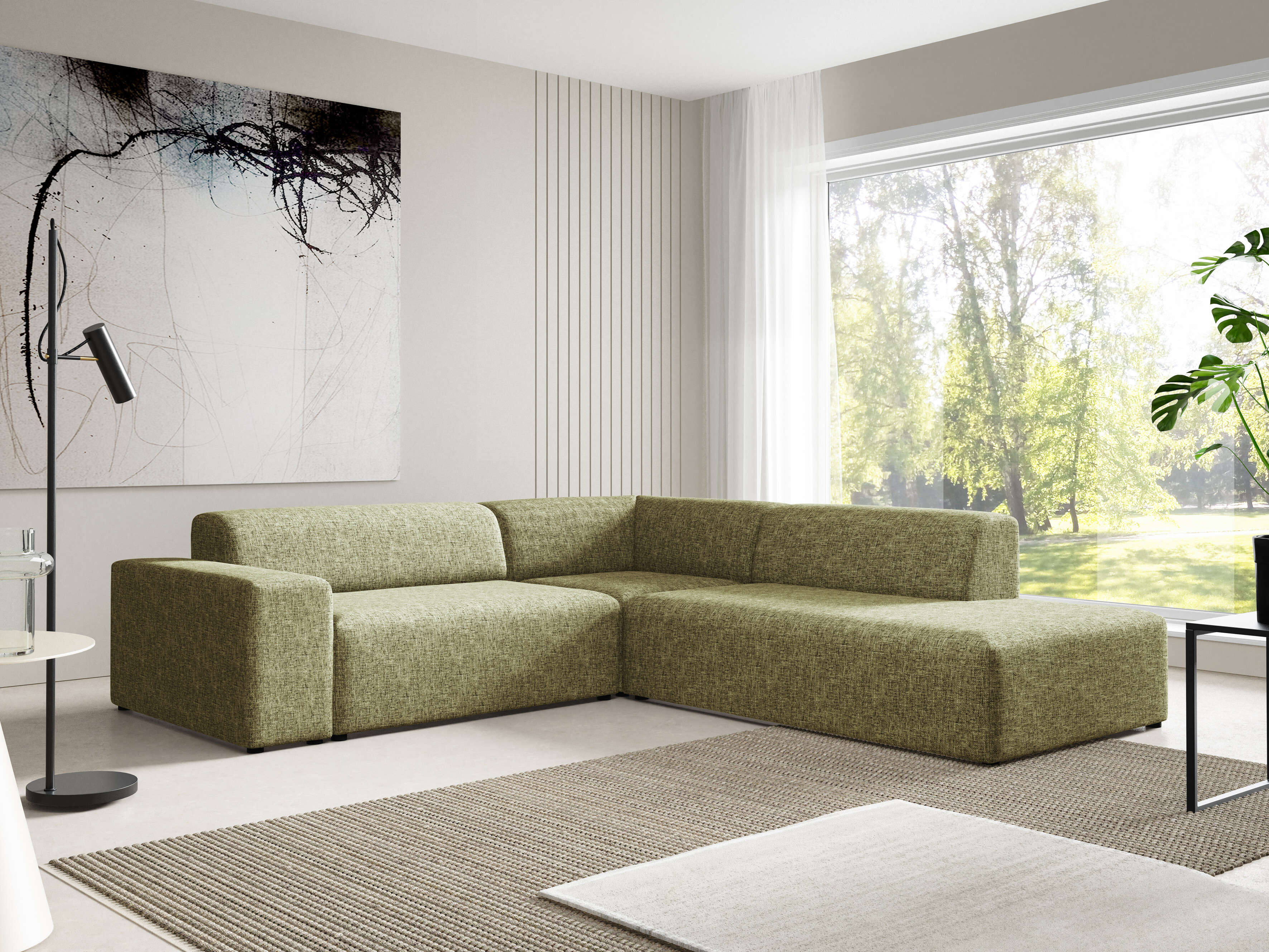 Canapé d'angle modulaire Lutivi 103 (Imo 35)