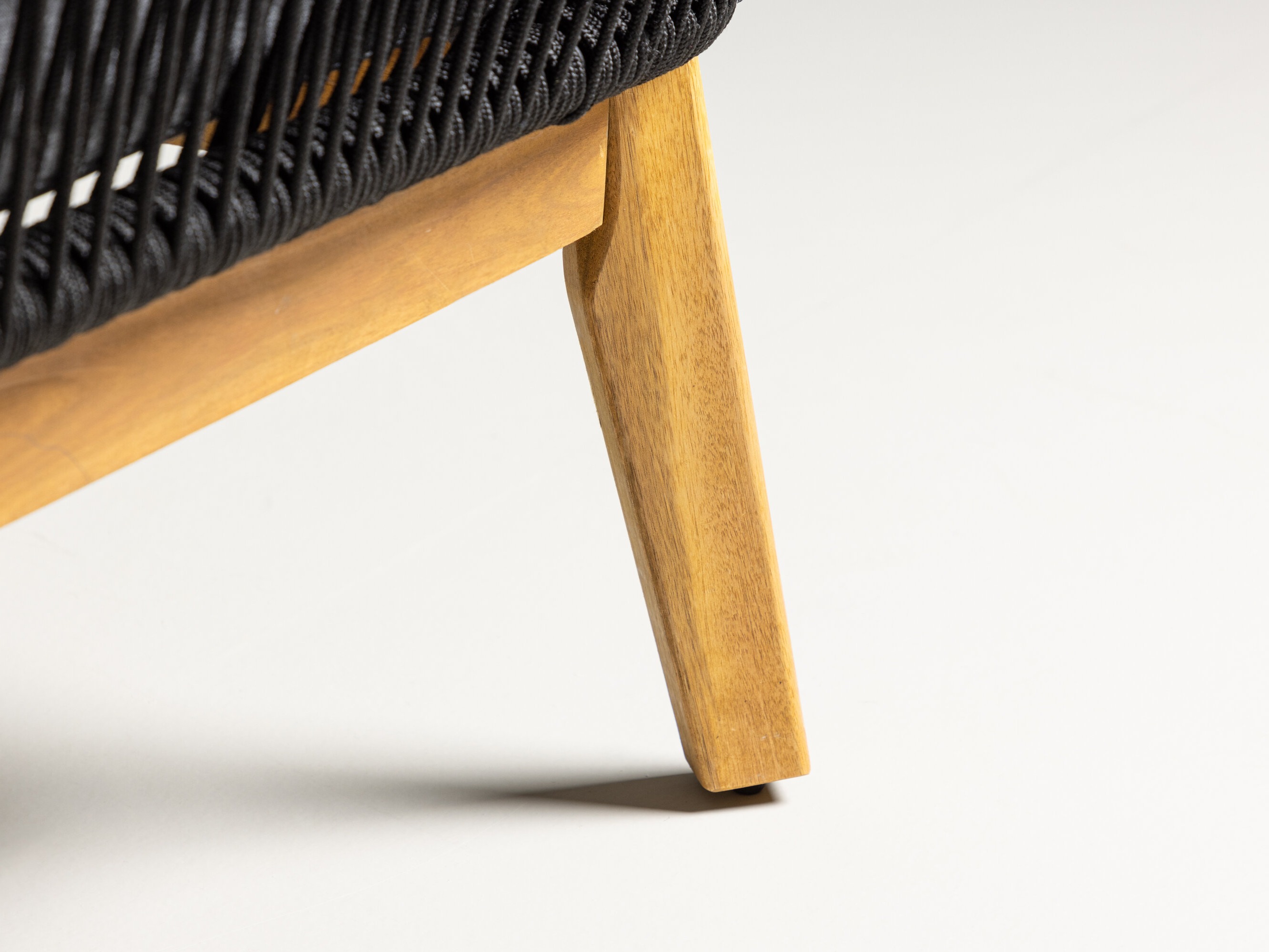 Ensemble de mobilier de jardin Dallas 1085 (Acacia + Noir)