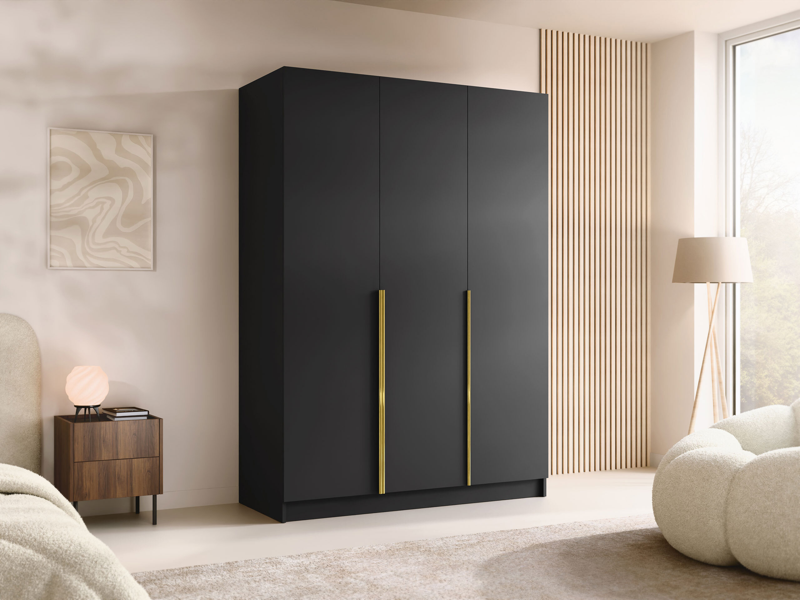 Armoire Closico Decoron I (Noir)