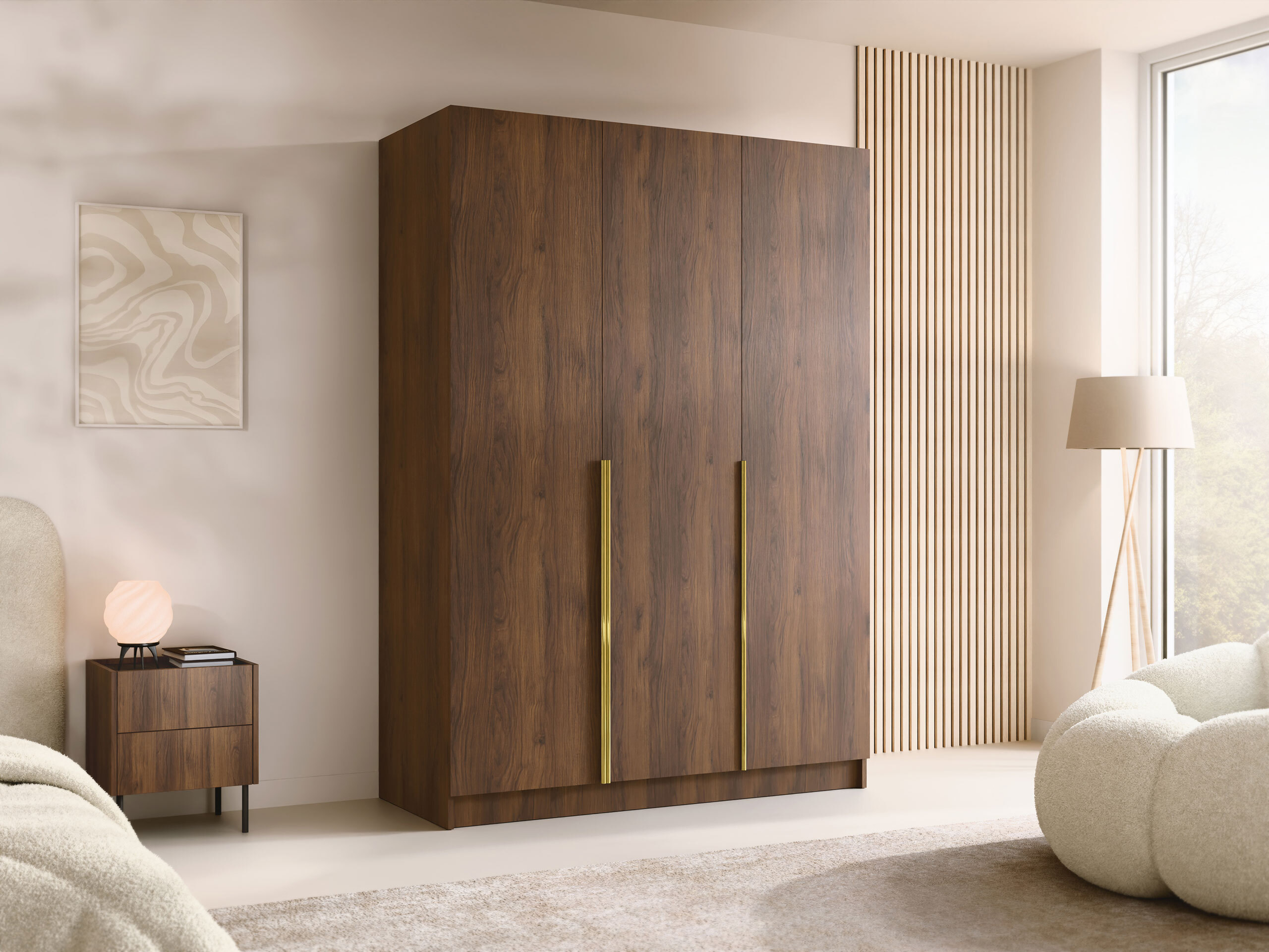Armoire Closico Decoron I (Noyer)