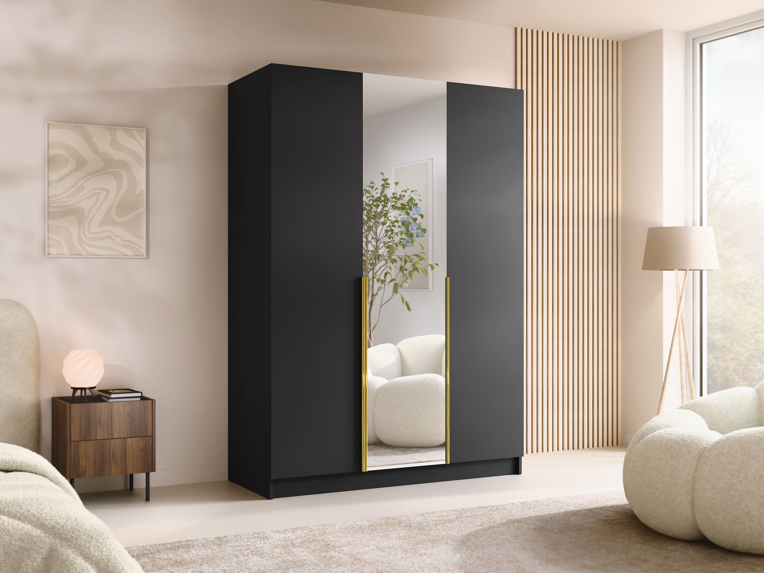 Armoire Closico Decoron II (Noir)