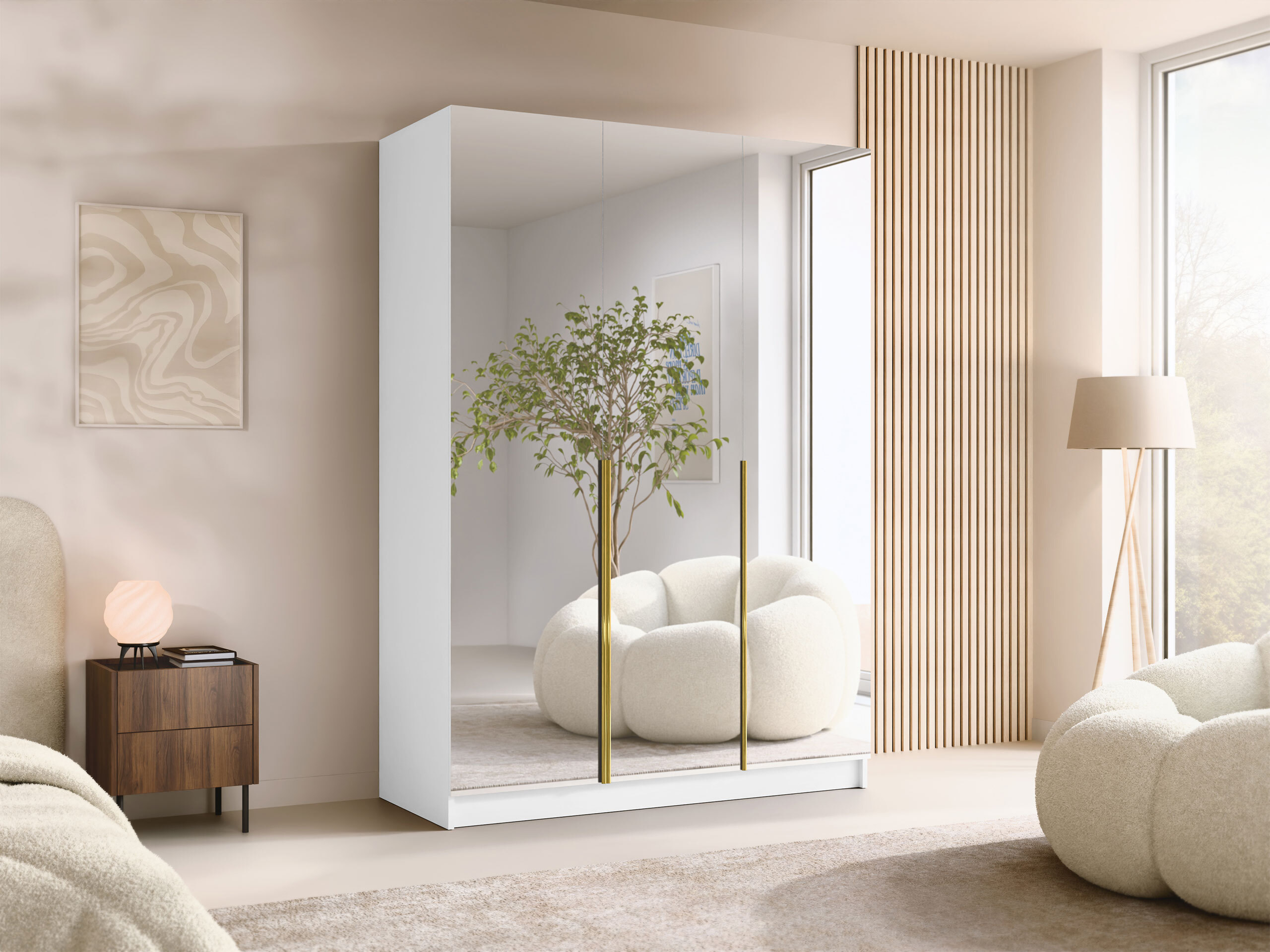 Armoire Closico Decoron III (Blanc)