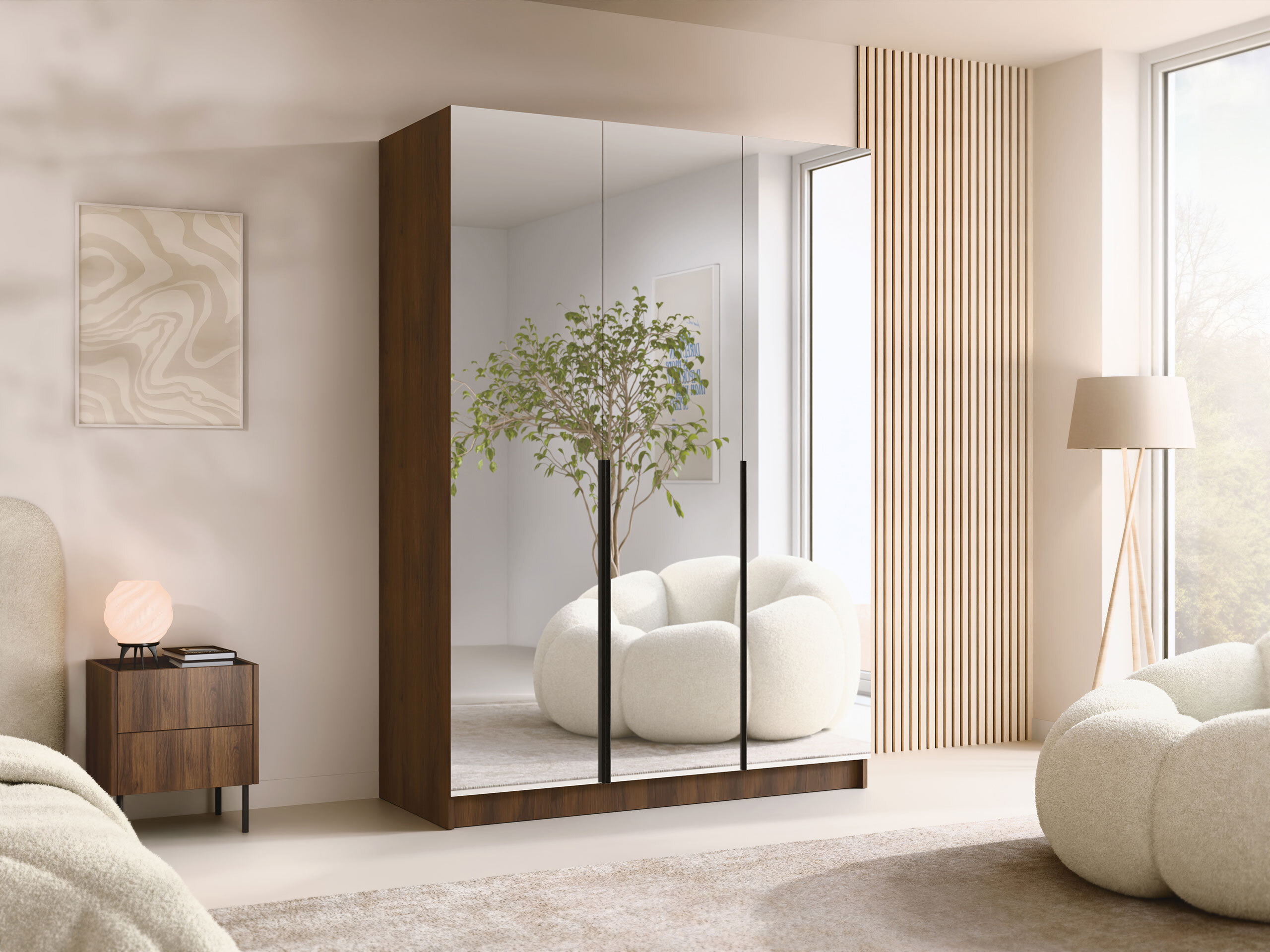 Armoire Closico Decoron III (Noyer)