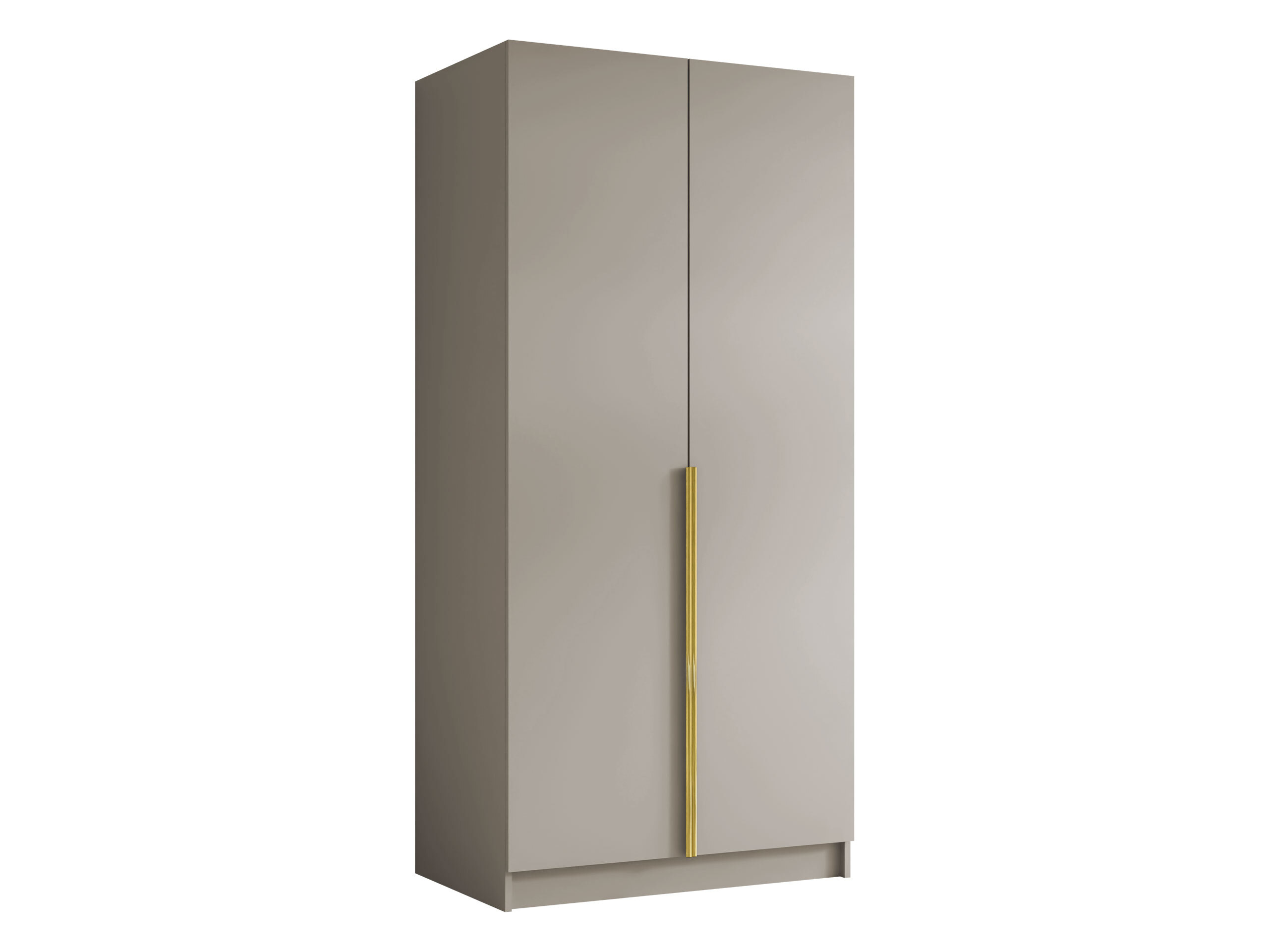 Armoire Closico Staton I (Cachemire + Doré)