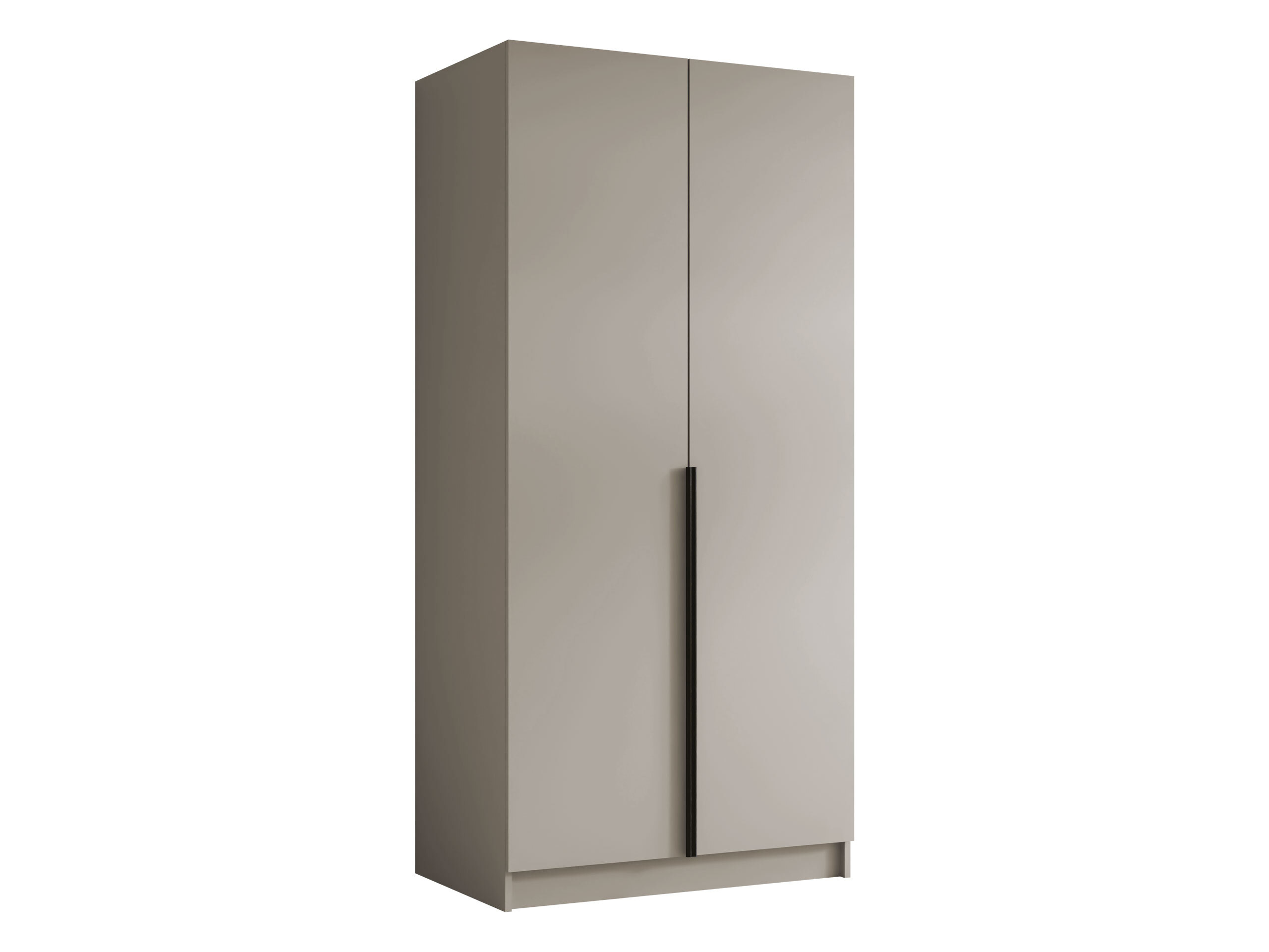 Armoire Closico Staton I (Cachemire + Noir)
