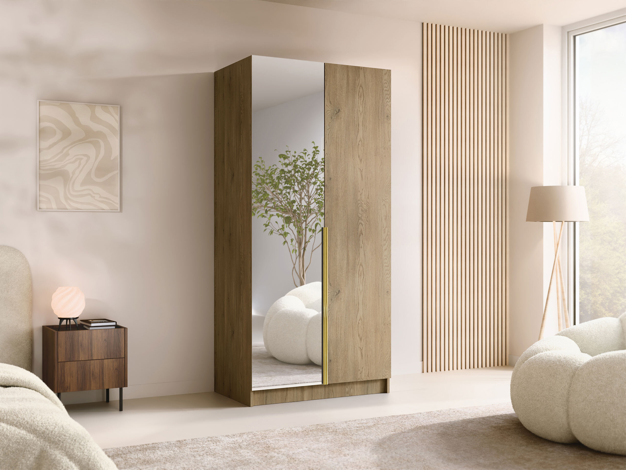 Armoire Closico Staton II (Chêne Cremona)