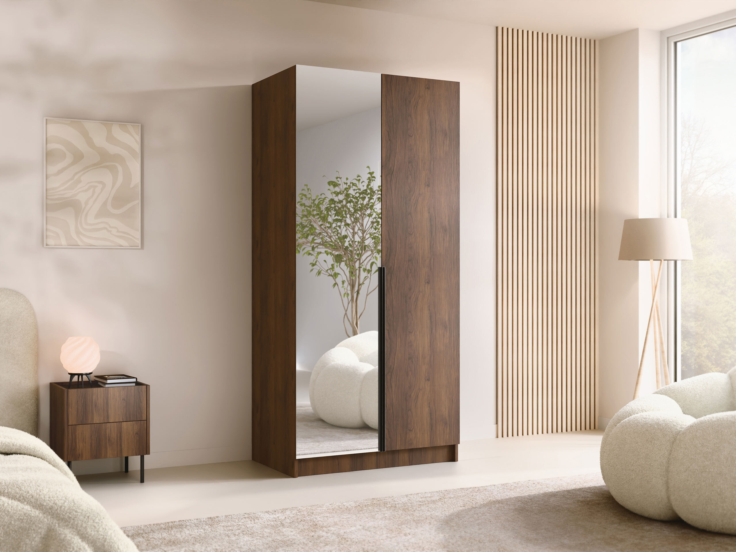 Armoire Closico Staton II (Noyer)