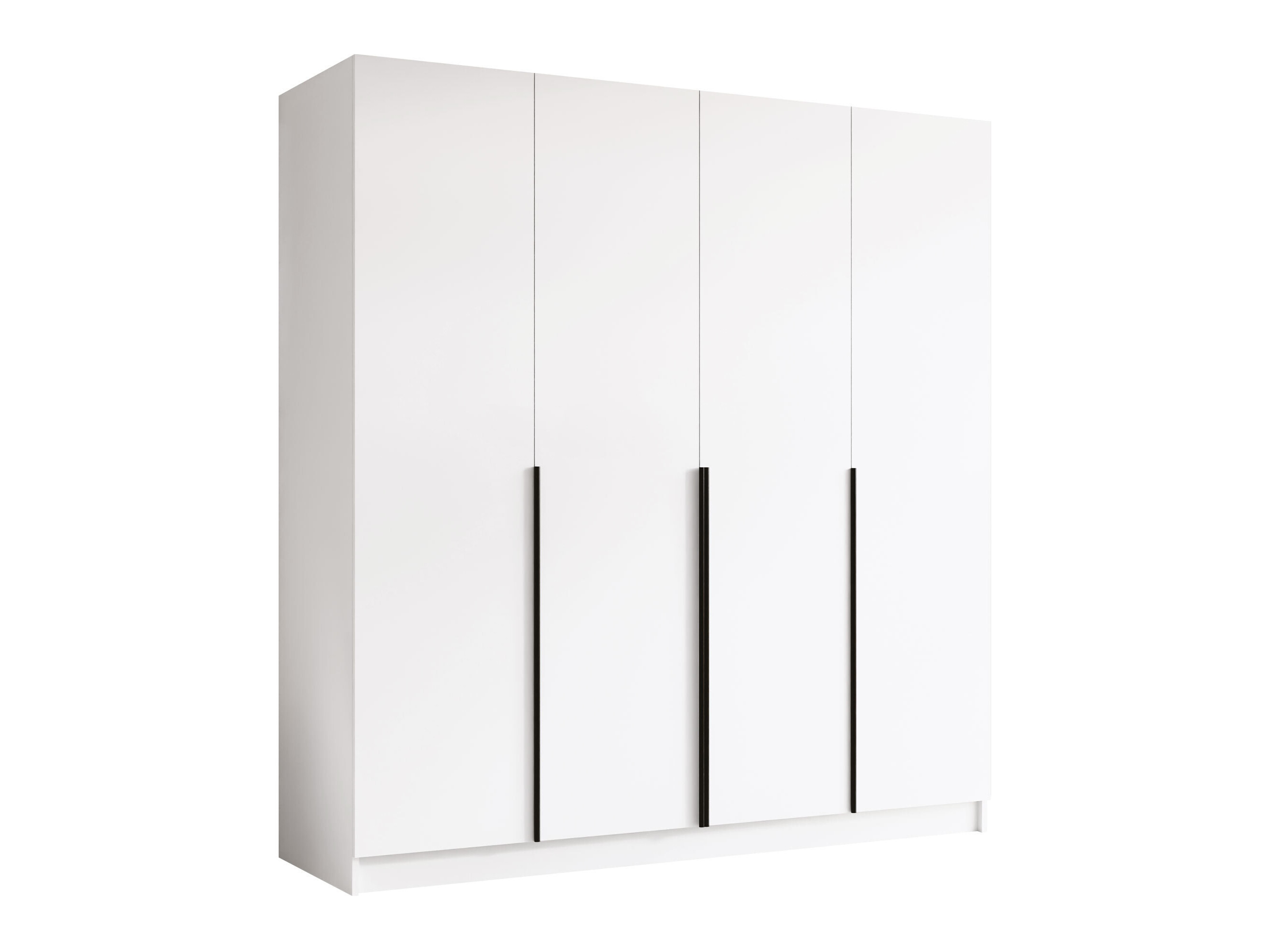 Armoire Closico Navor I (Blanc + Noir)