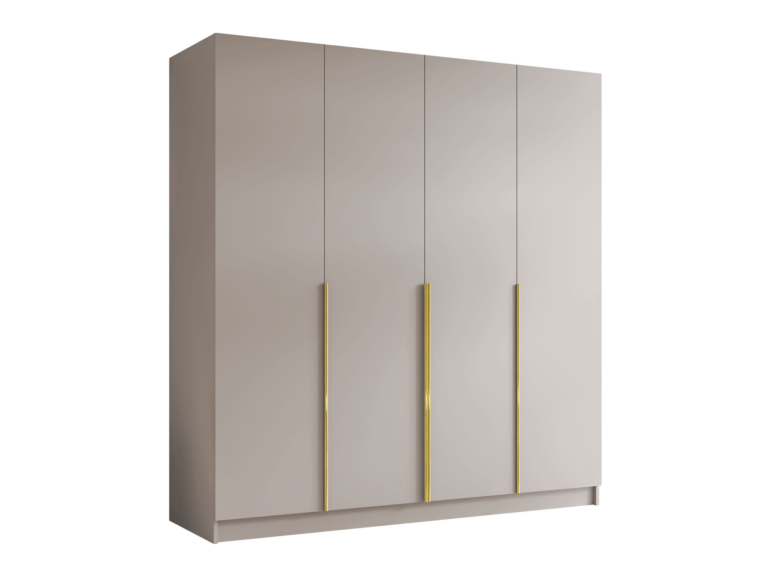Armoire Closico Navor I (Cachemire + Doré)