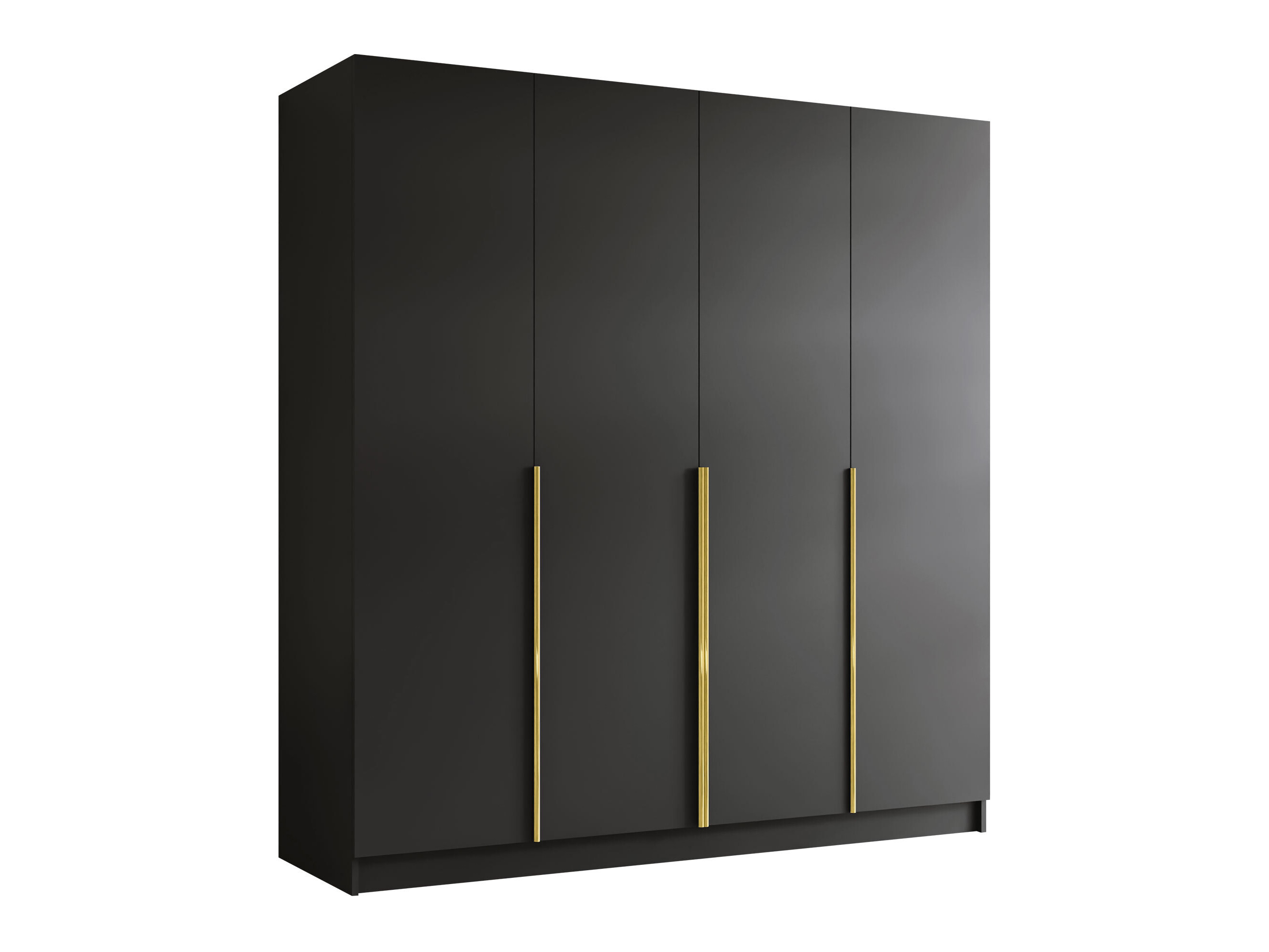 Armoire Closico Navor I (Noir + Doré)