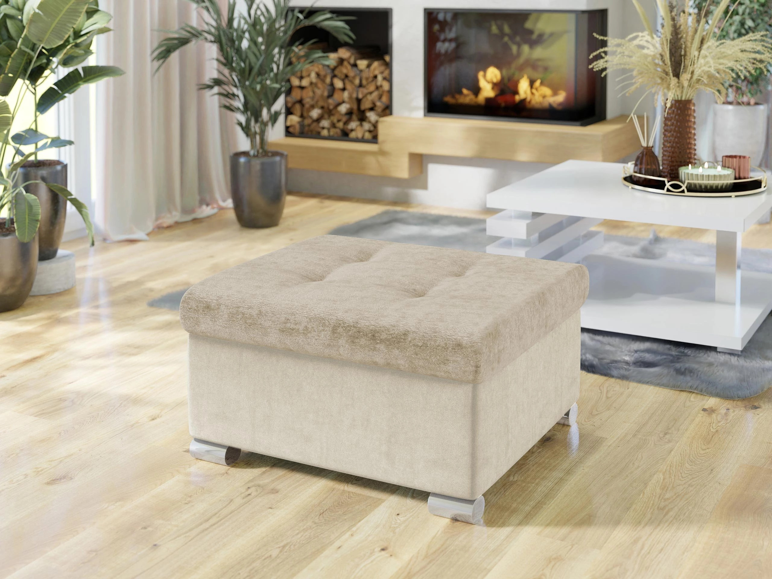 Pouf Comfivo Gemma (Venus Velvet 2927 + Miu 2041)