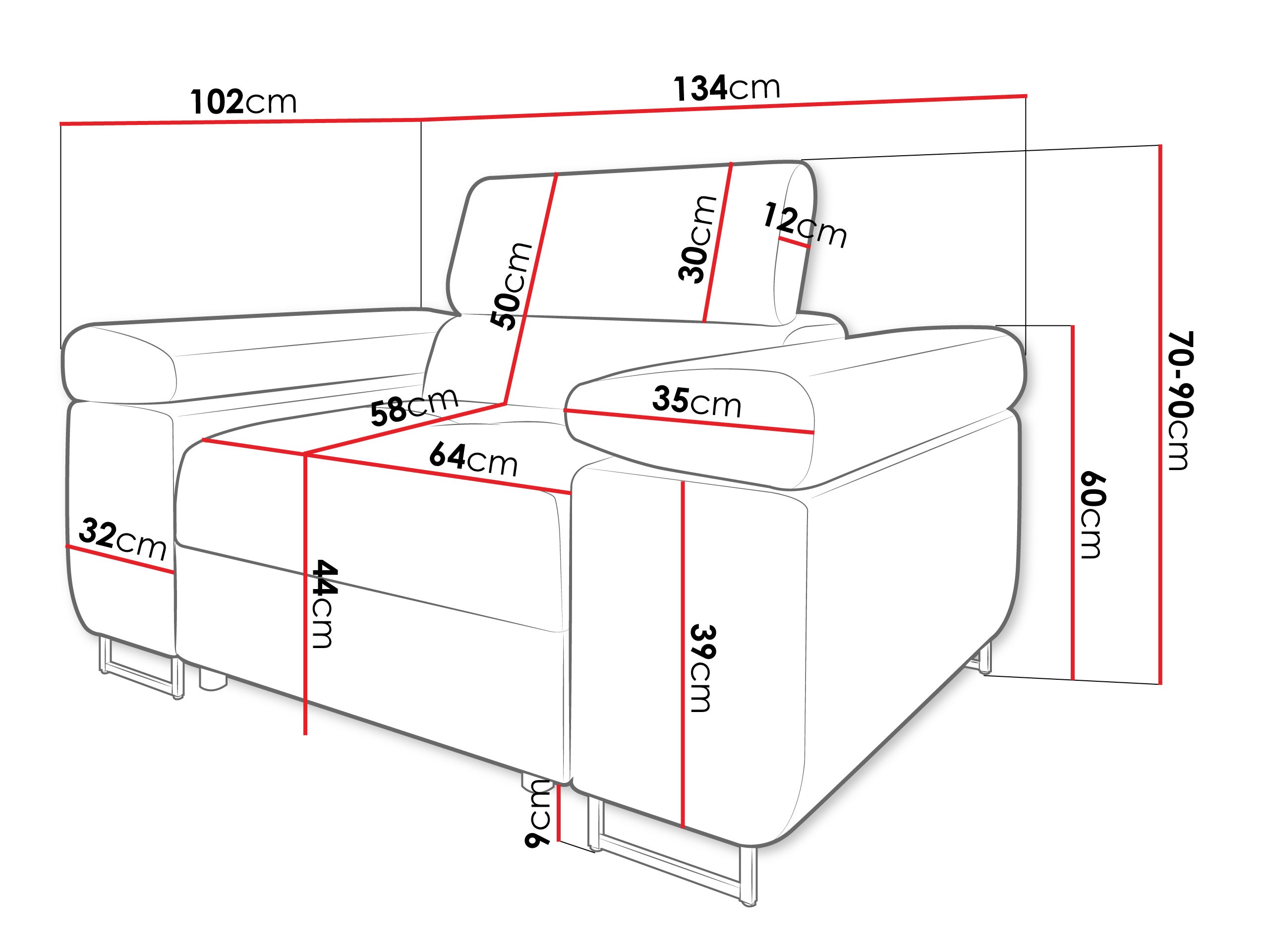 Fauteuil Comfivo Vinetum (Poso 06)