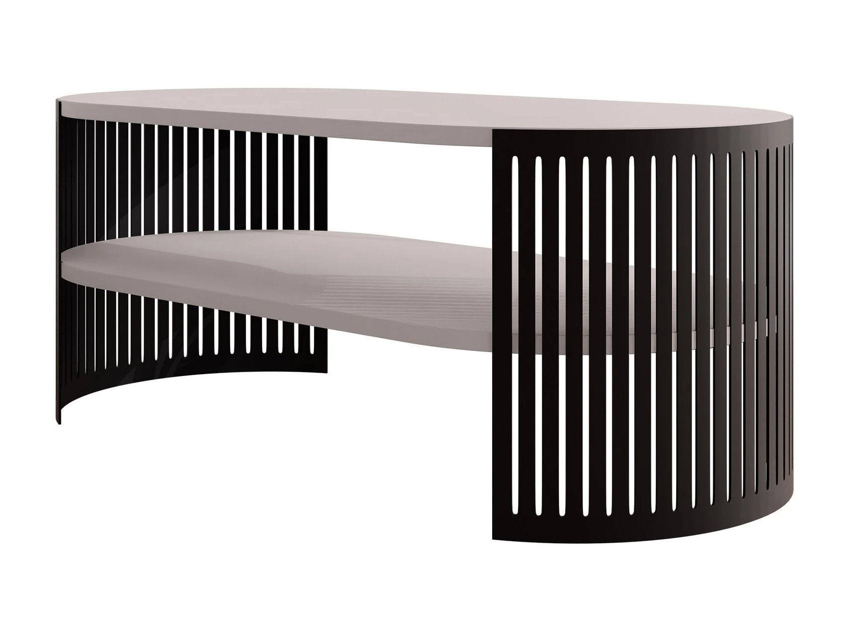 Table basse Civer III (Noir + Cachemire)