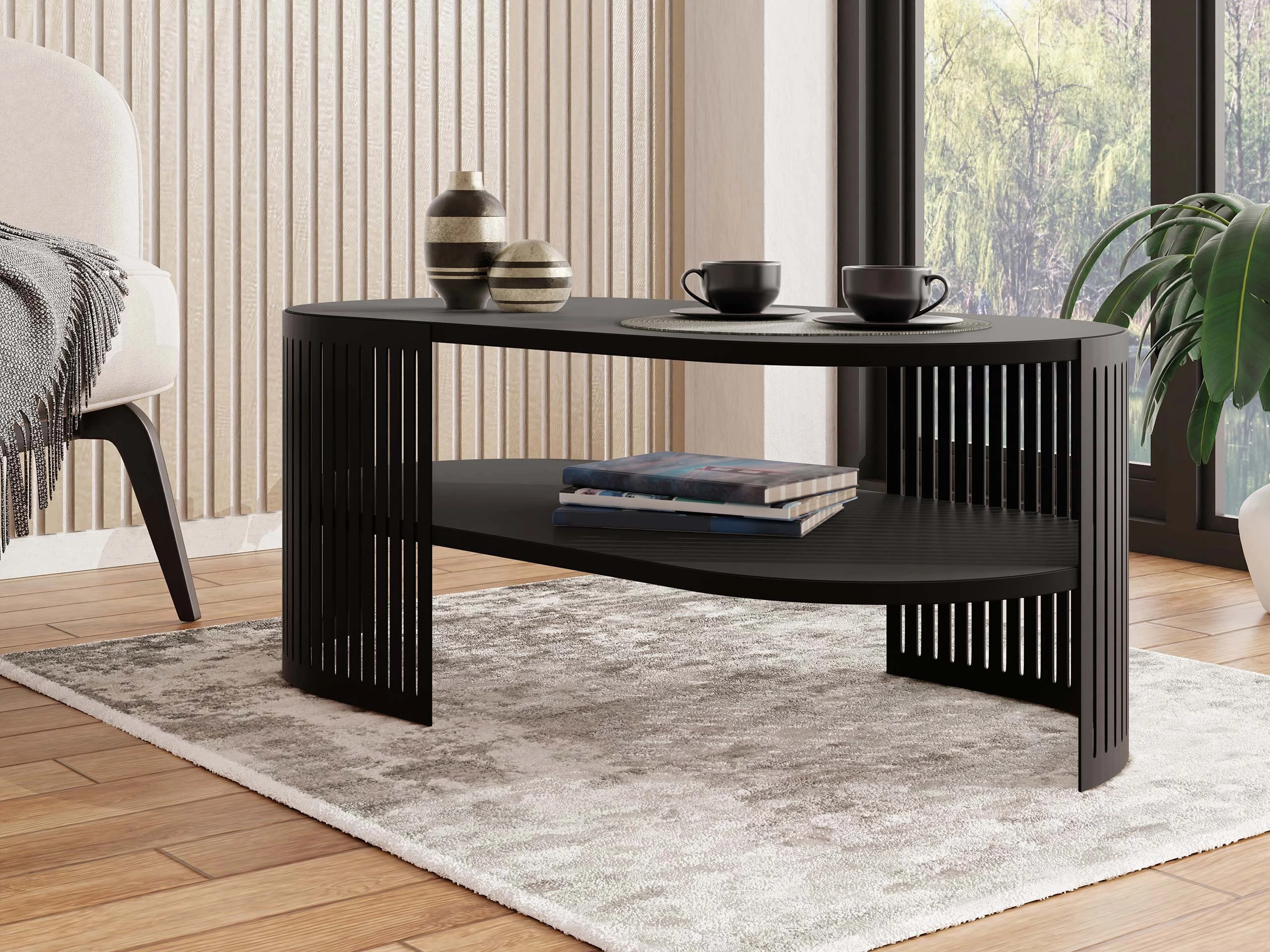Table basse Civer VI (Noir)