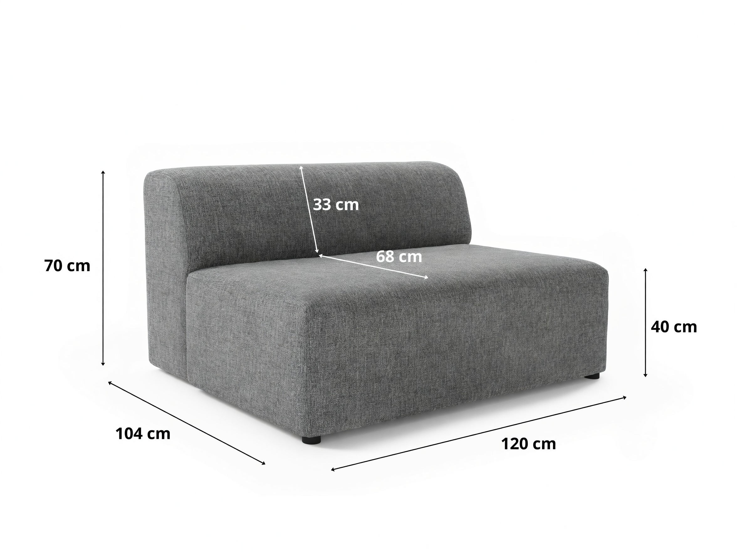 Fauteuil modulaire Lutivi 112 (Imo 10)