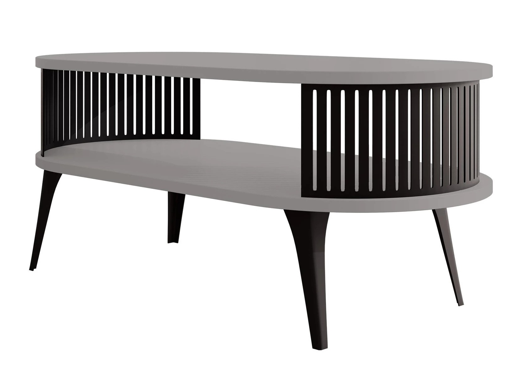 Table basse Vitum III (Noir + Graphite)
