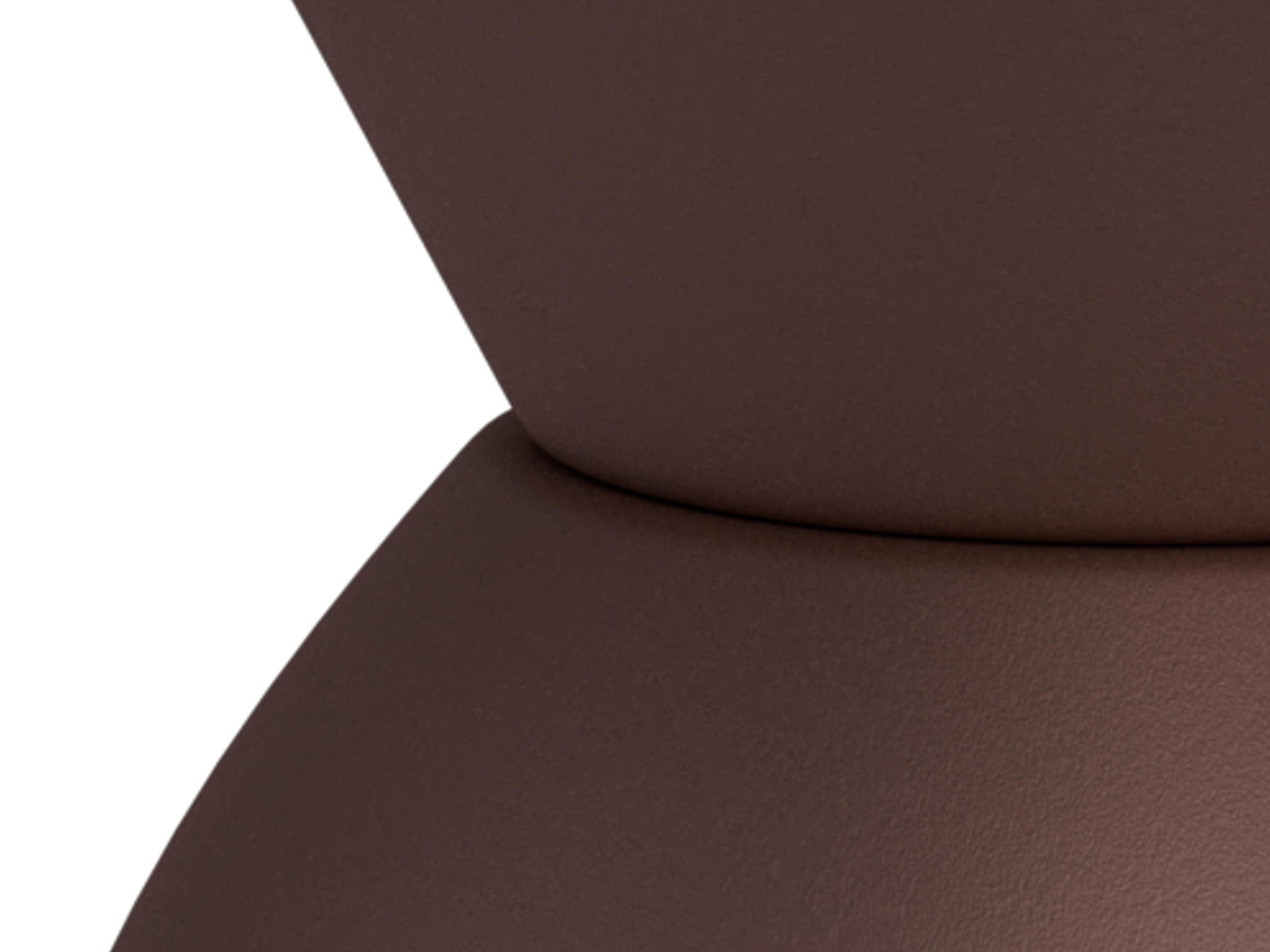 Table d'appoint Norsica 1074 (Marron + Marbre gris)