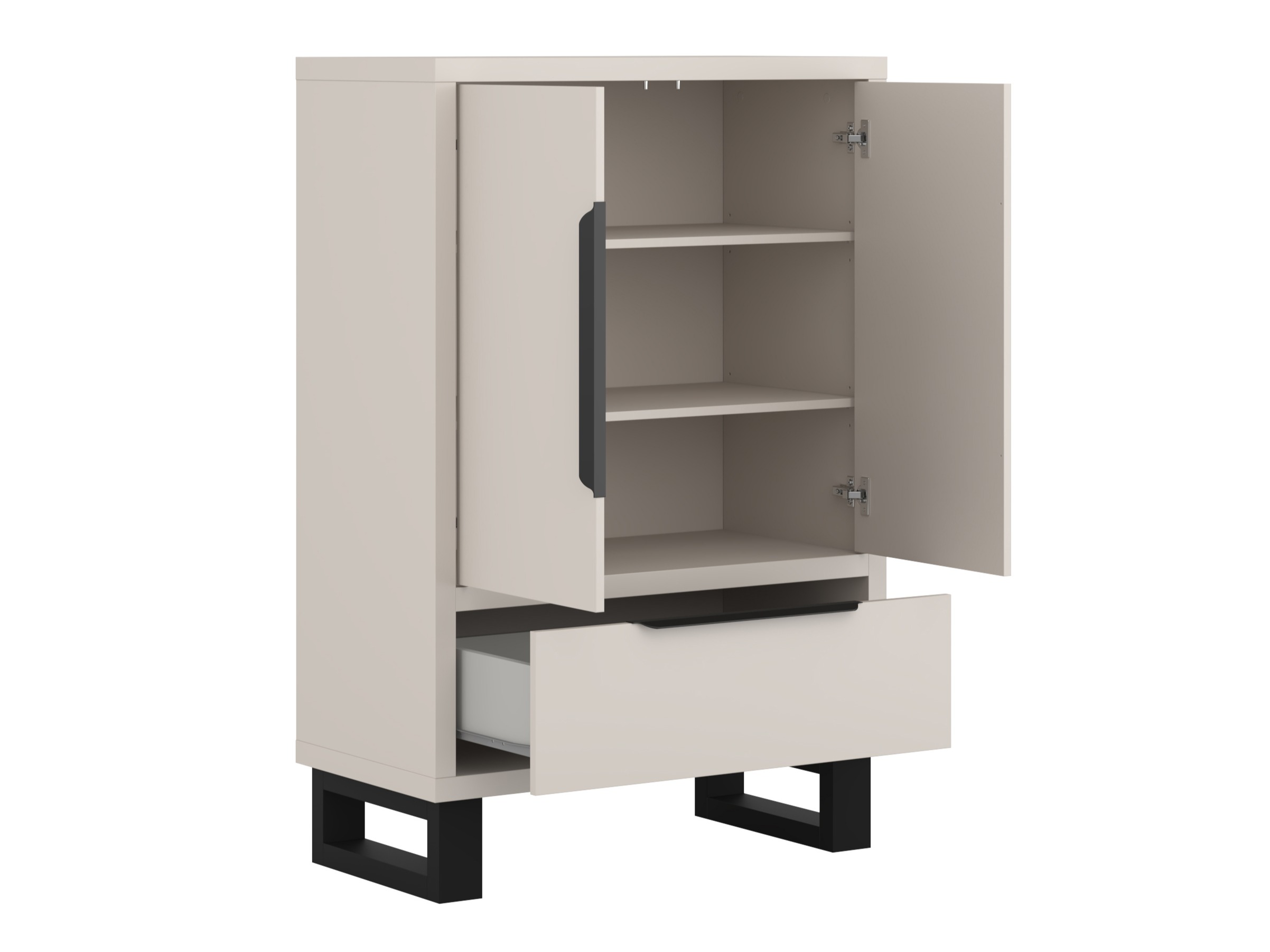 Commode Avicavu 128 (Cachemire + Noir)