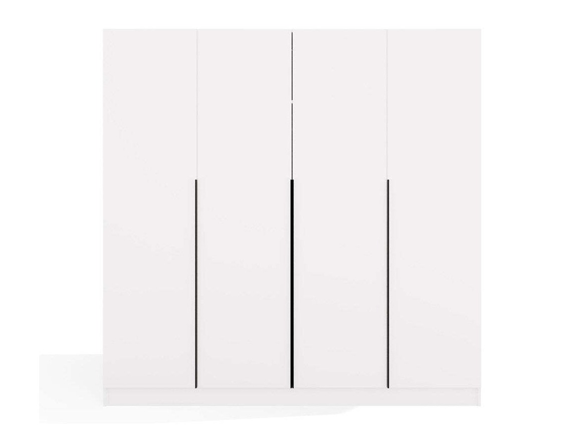 Armoire Mandeville 370 (Blanc + Noir)