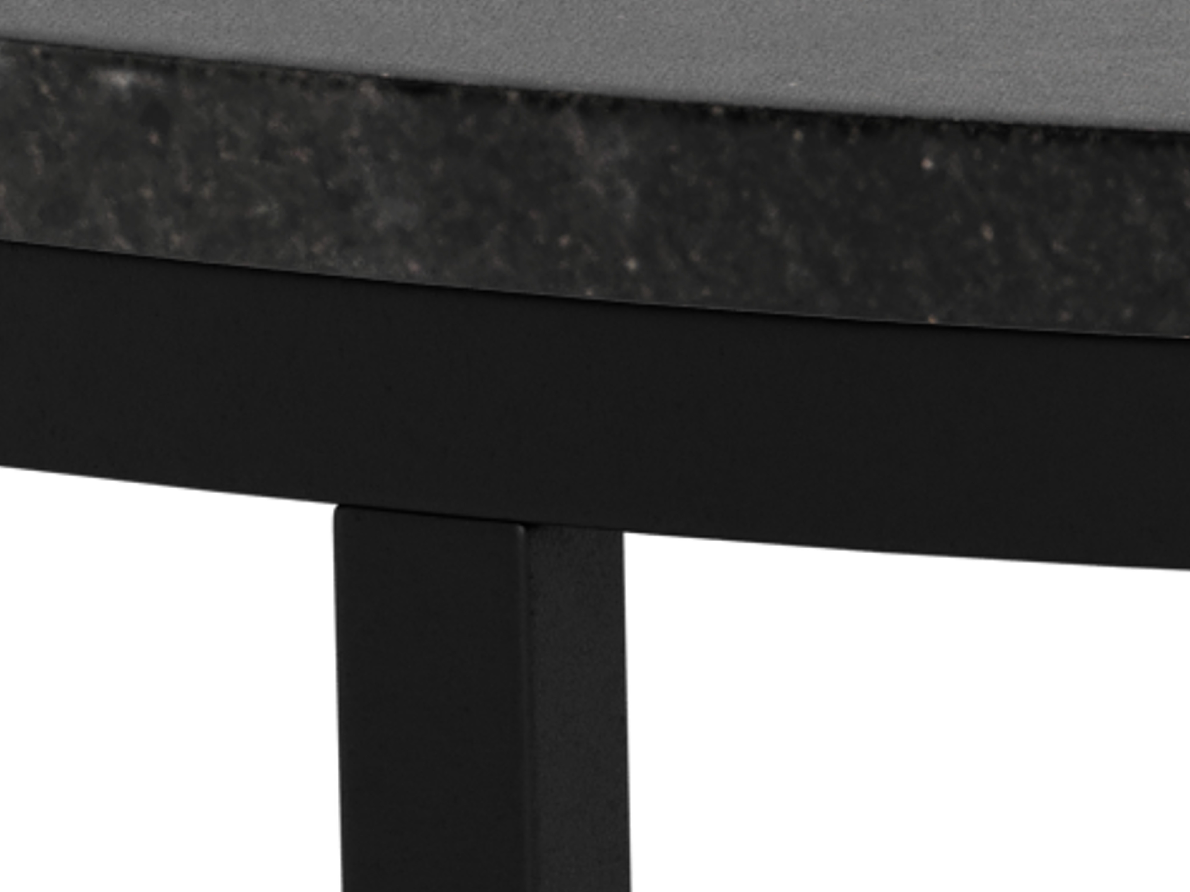 Table basse Norsica 692 (Noir + Marbre noir)