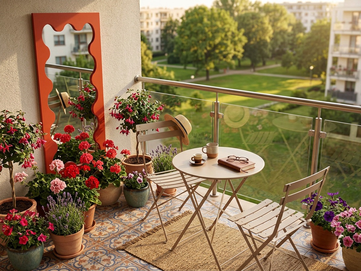 Ensemble de balcon Houston 2129 (Cappuccino)