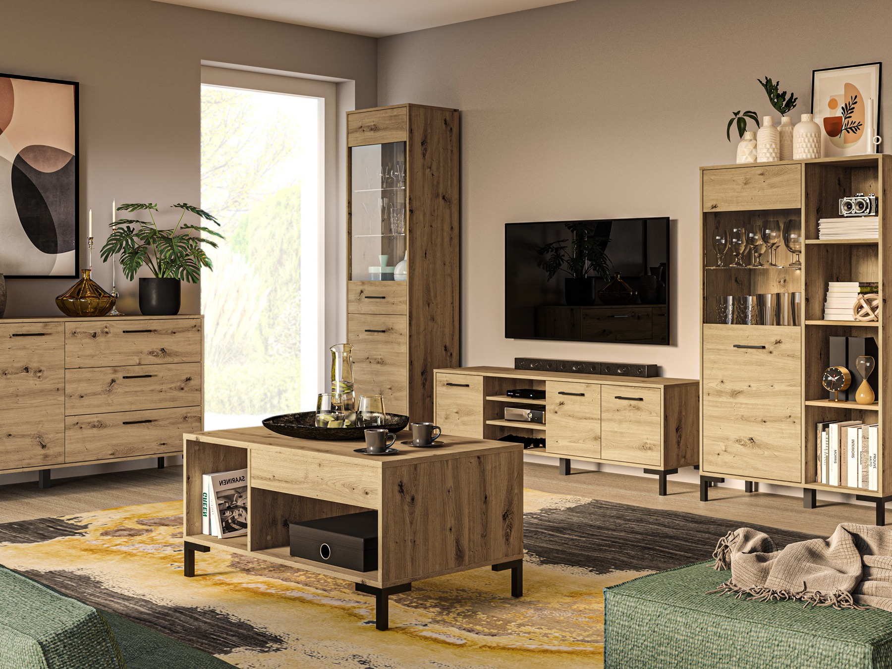 Meuble TV Larnolo 117