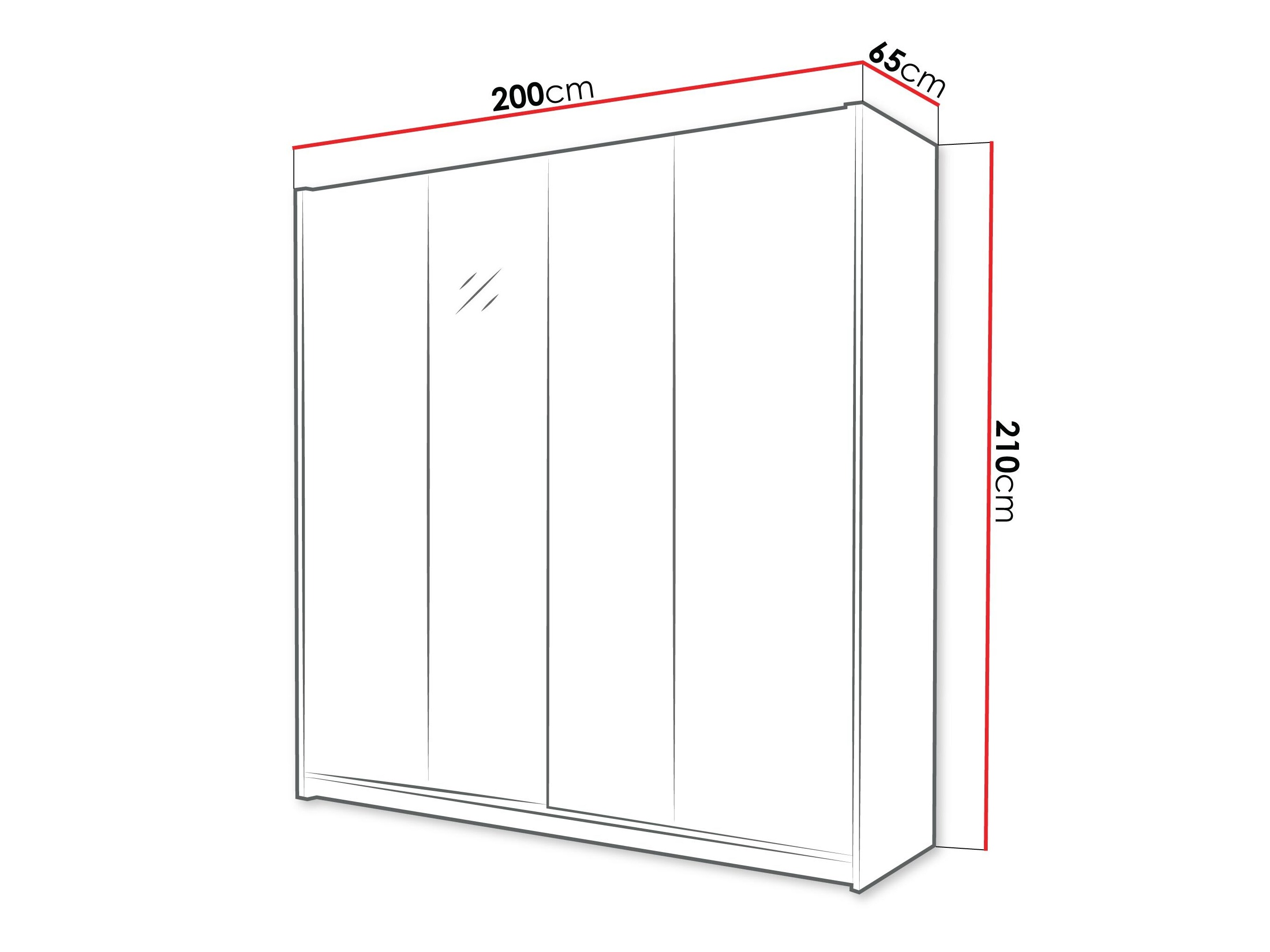 Armoire Honolulu 128 (Chêne wotan)