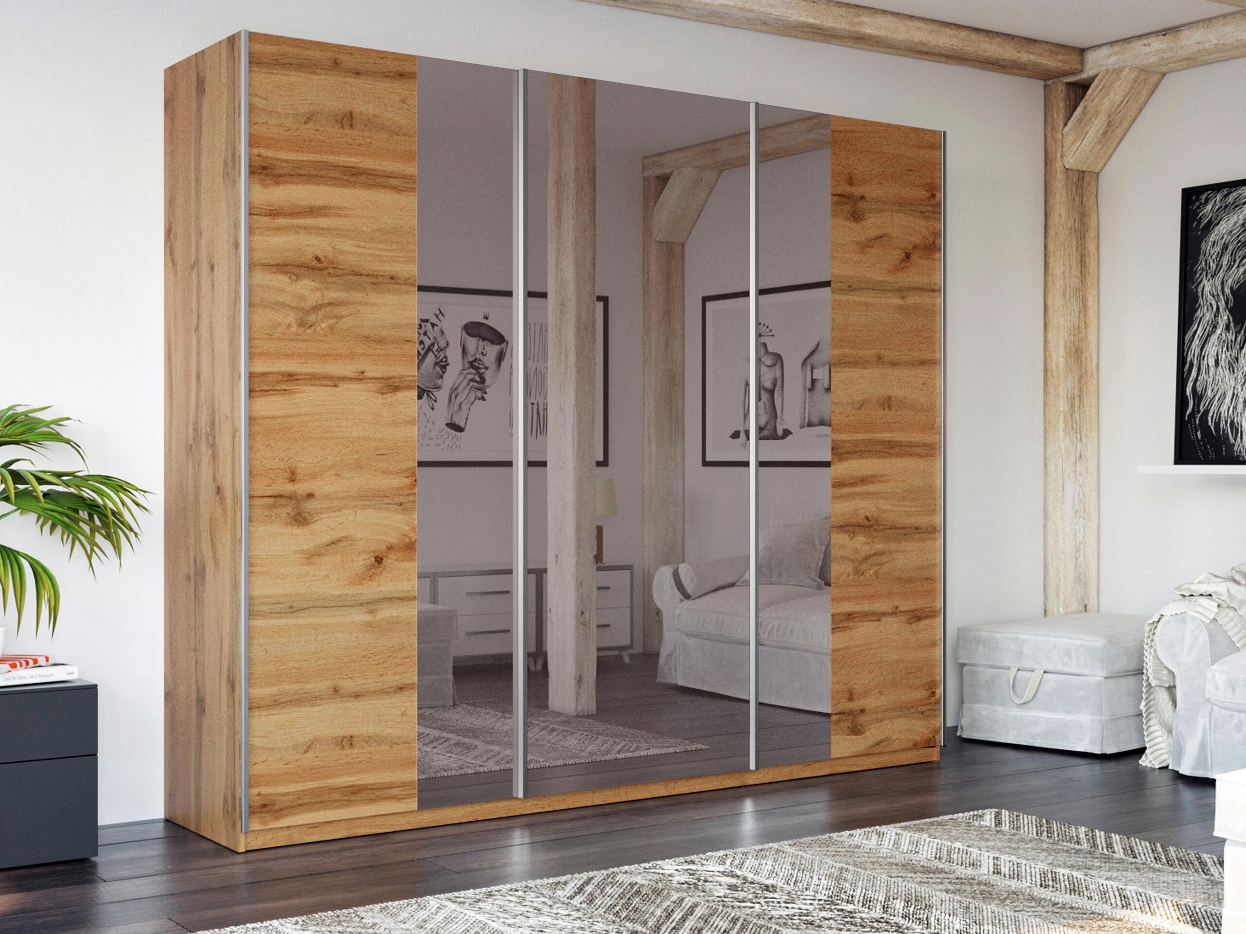 Armoire Honolulu 129 (Chêne wotan)