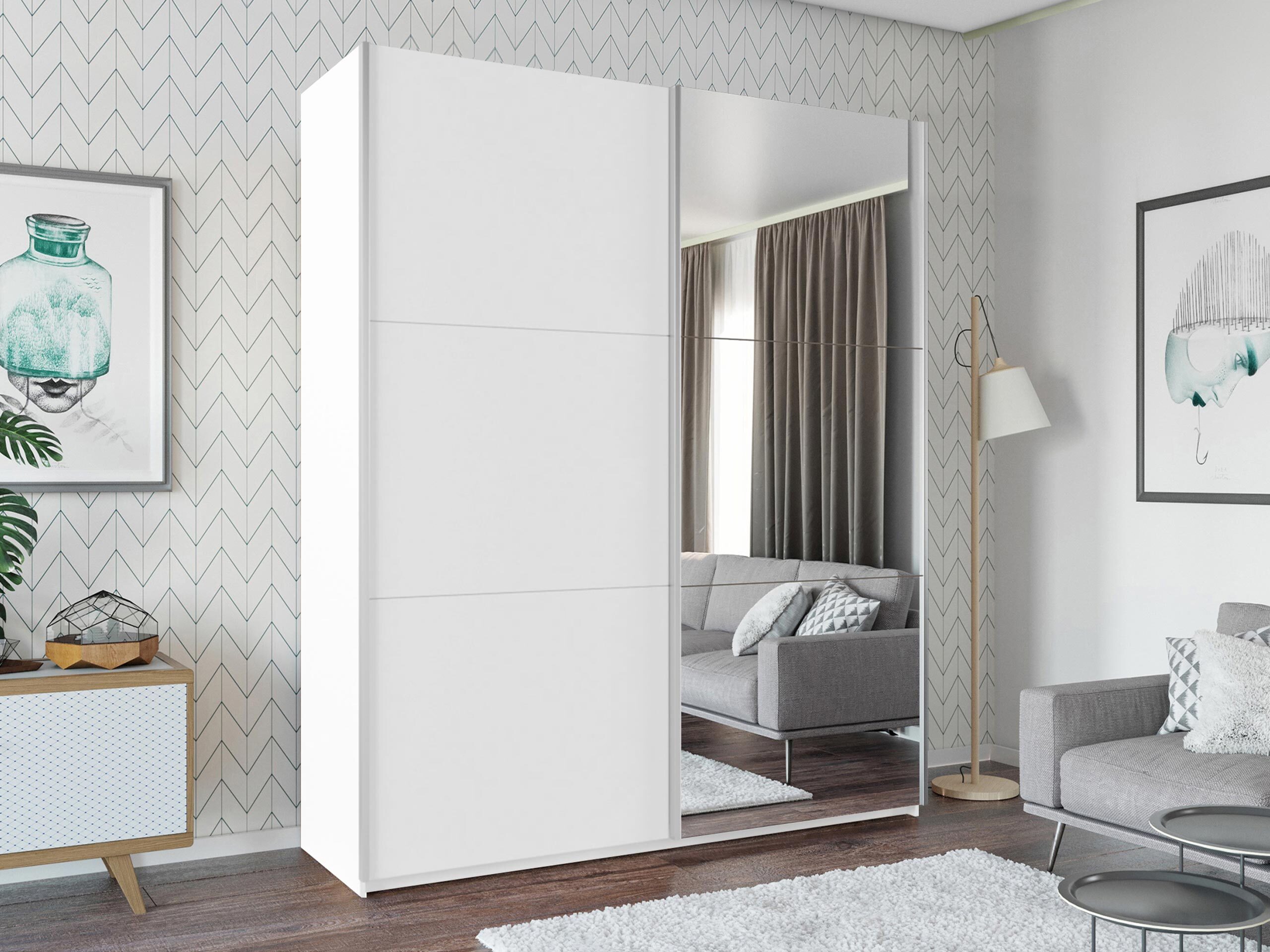 Armoire Honolulu 130 (Blanc)