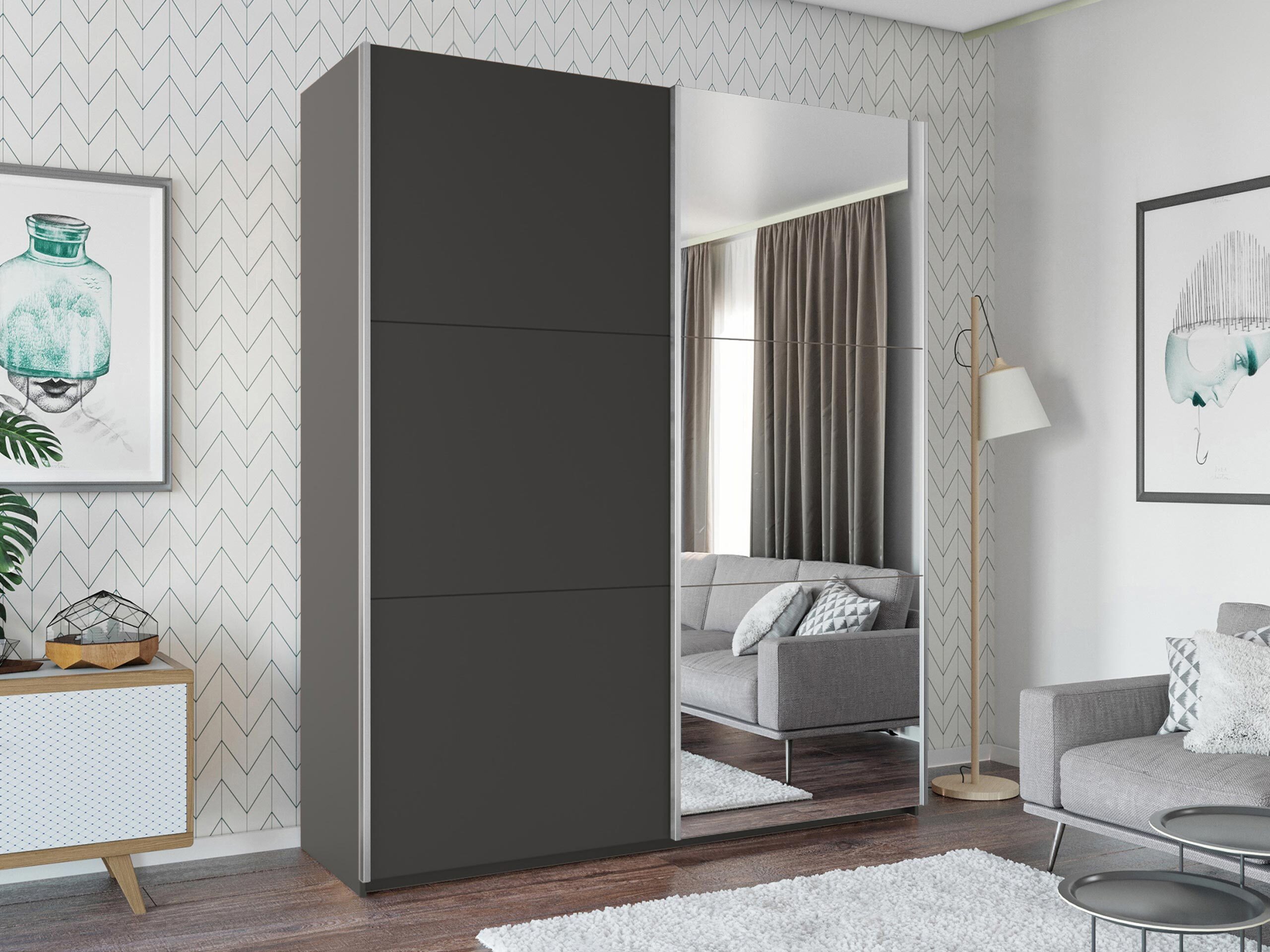 Armoire Honolulu 130 (Graphite)