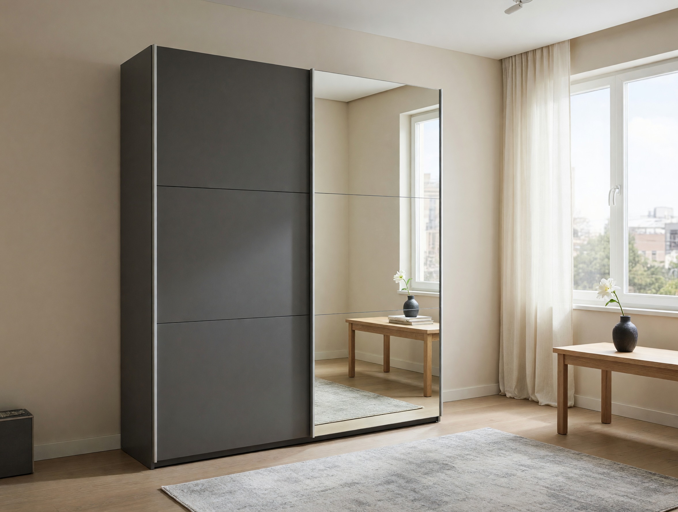 Armoire Honolulu 131 (Graphite)