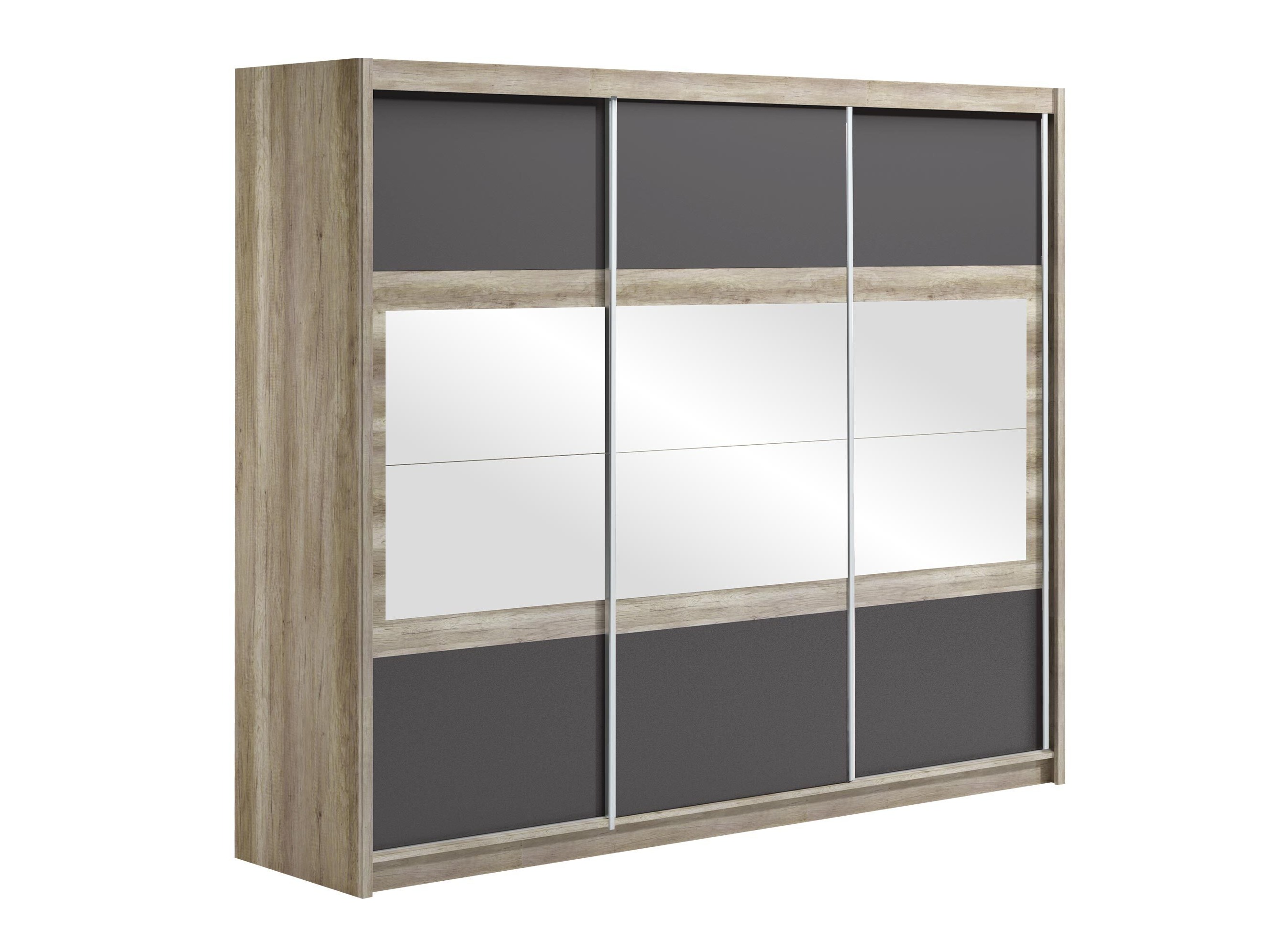 Armoire Honolulu 109 (Lava + Canyon chêne)