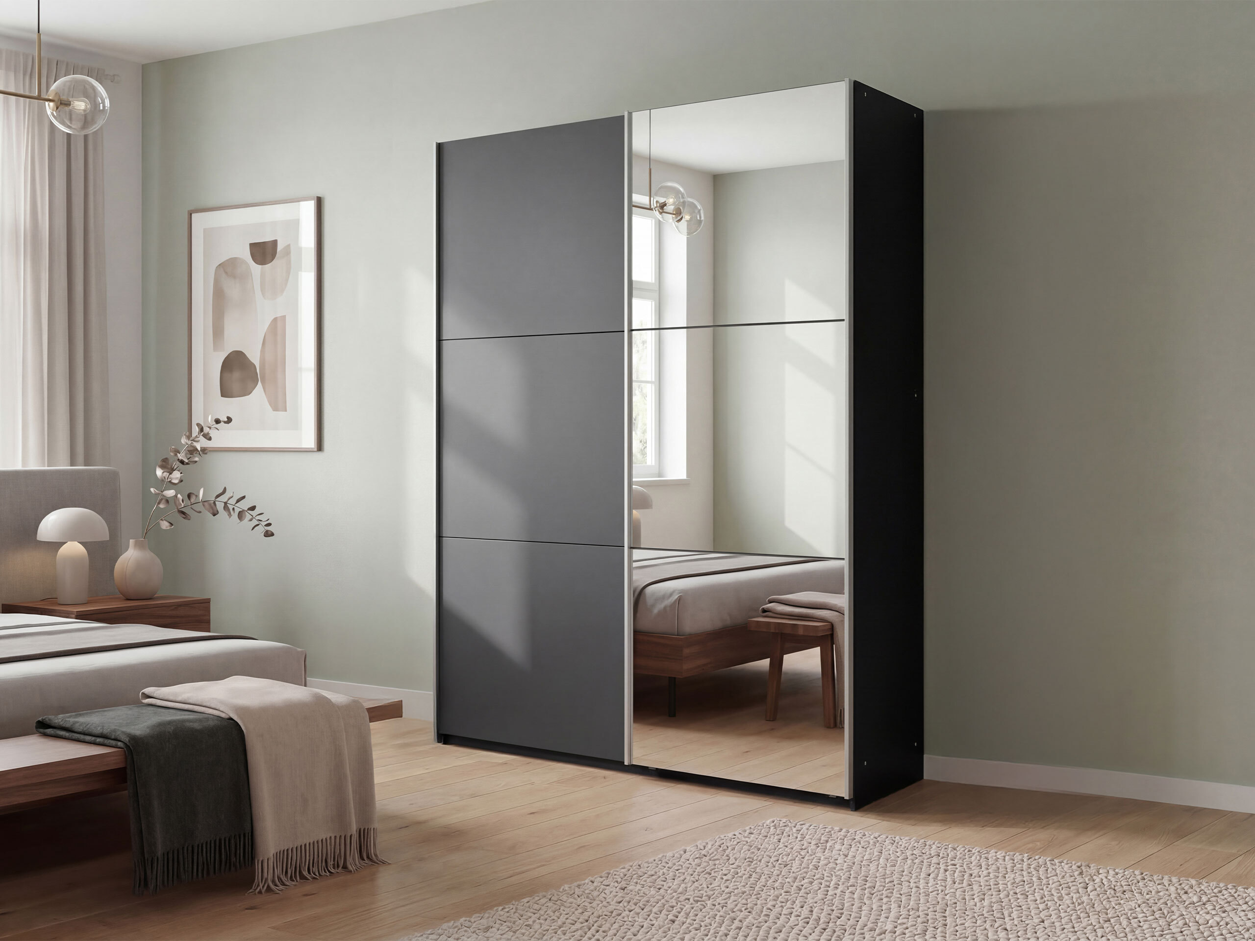 Armoire Honolulu 123 (Graphite)