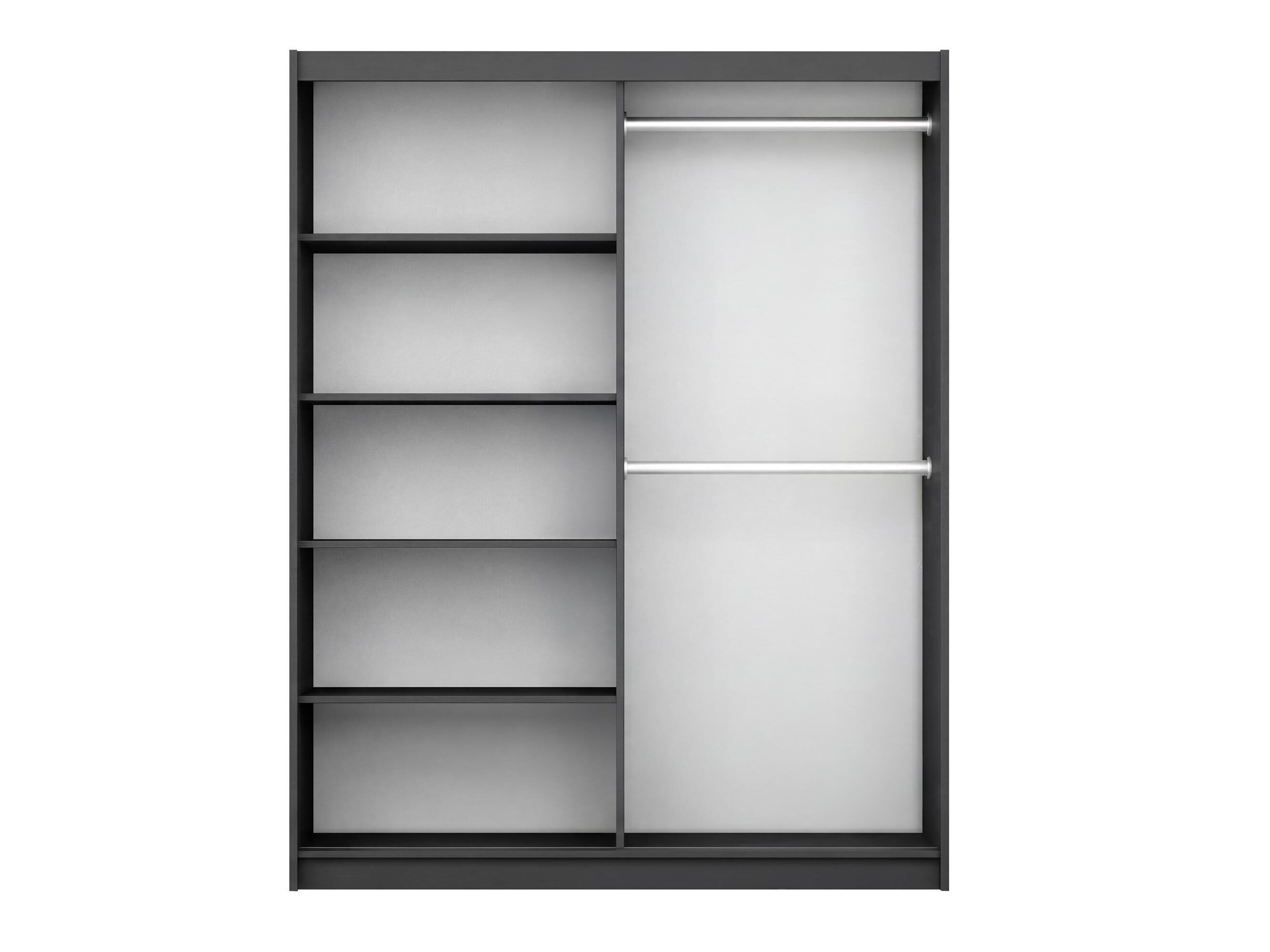 Armoire Honolulu 124 (Graphite)
