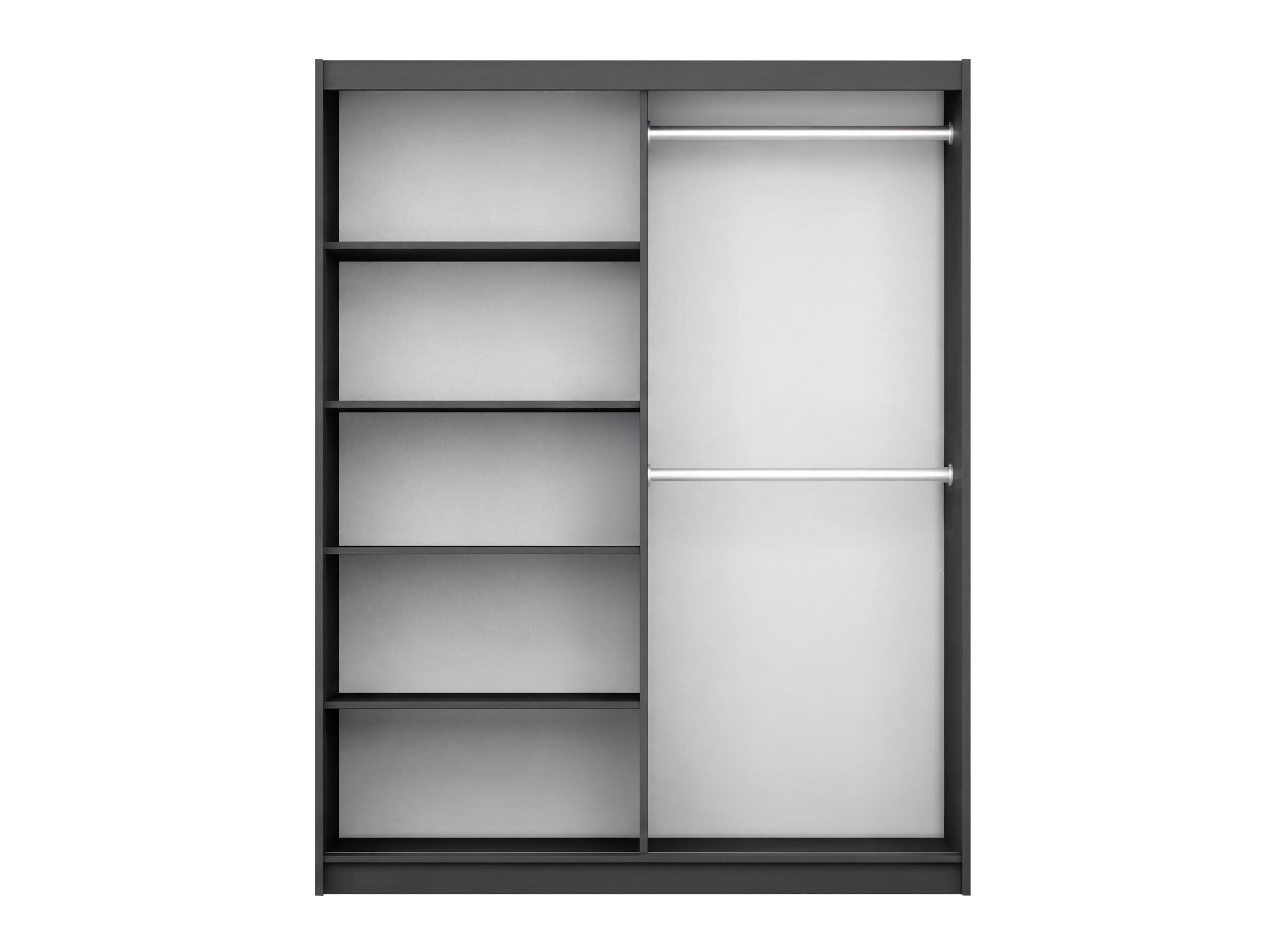 Armoire Honolulu 124 (Noir)