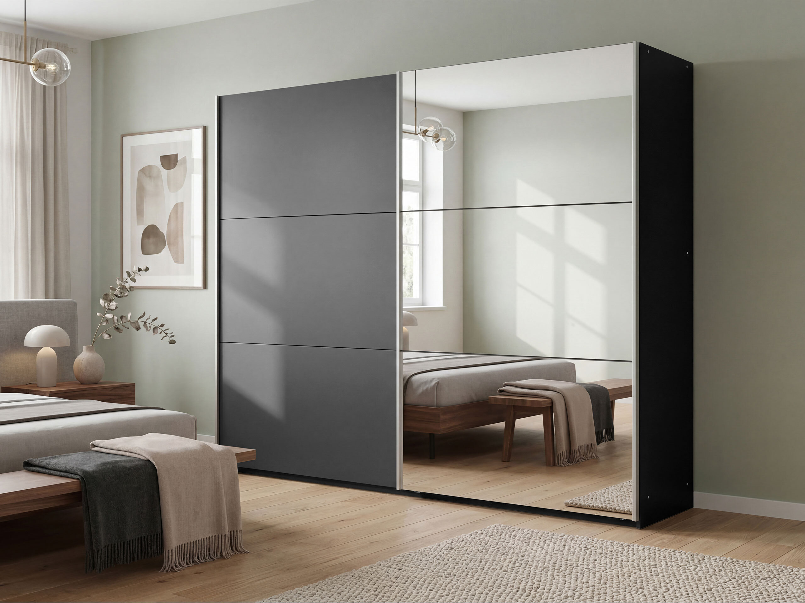 Armoire Honolulu 126 (Graphite)
