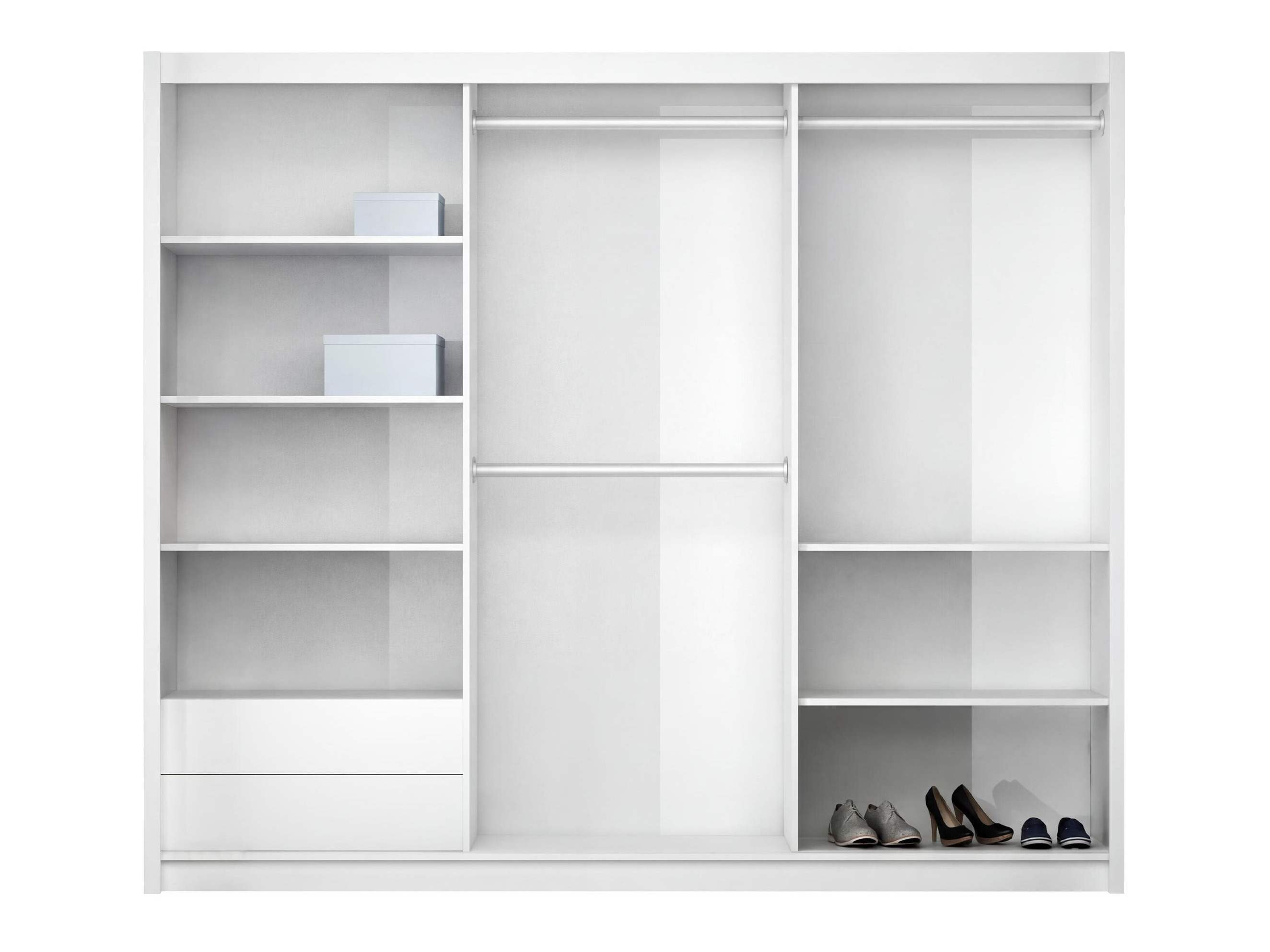 Armoire Honolulu 126 (Noir)