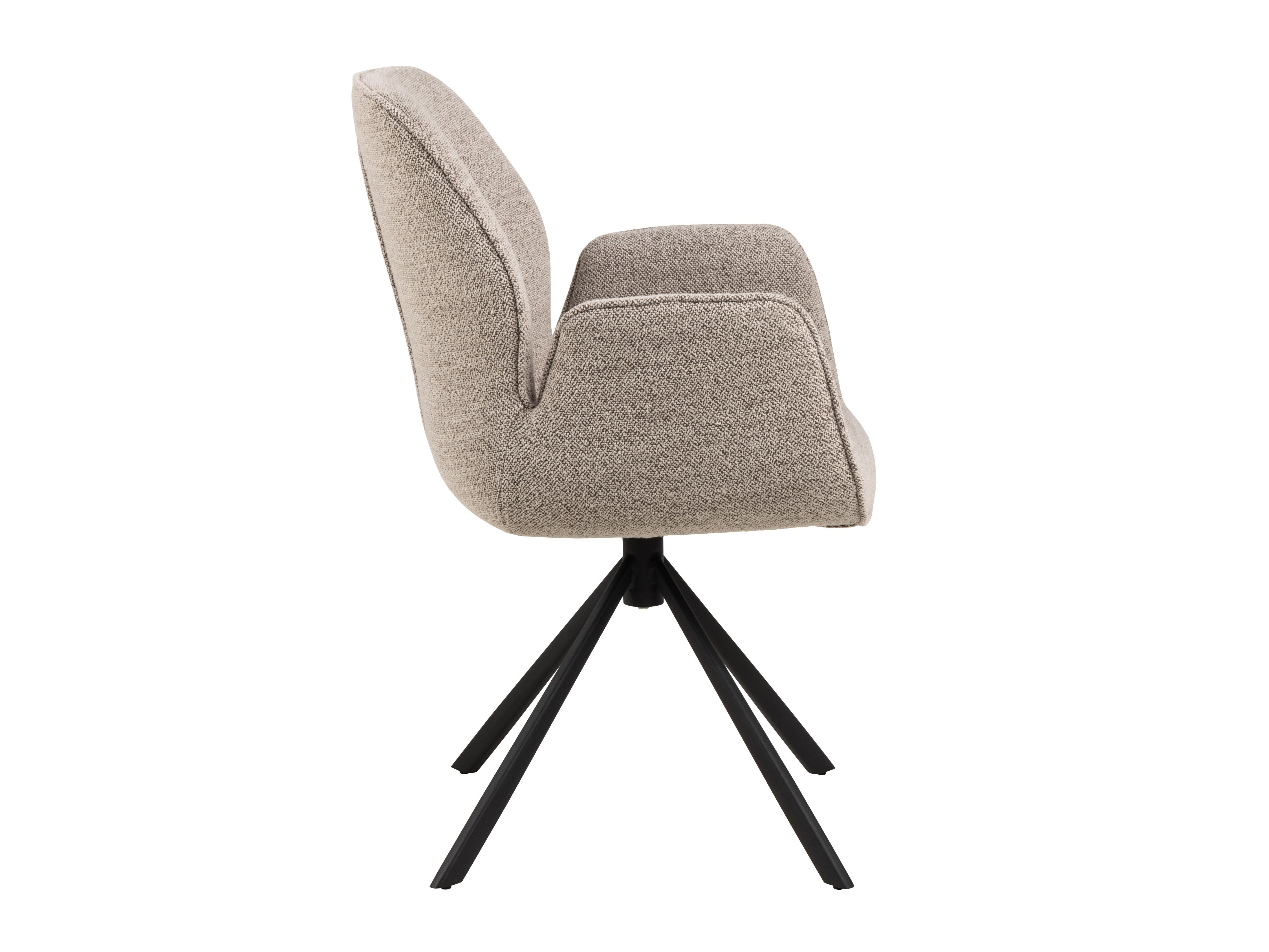 Chaise Norsica 696 (Beige + Noir)