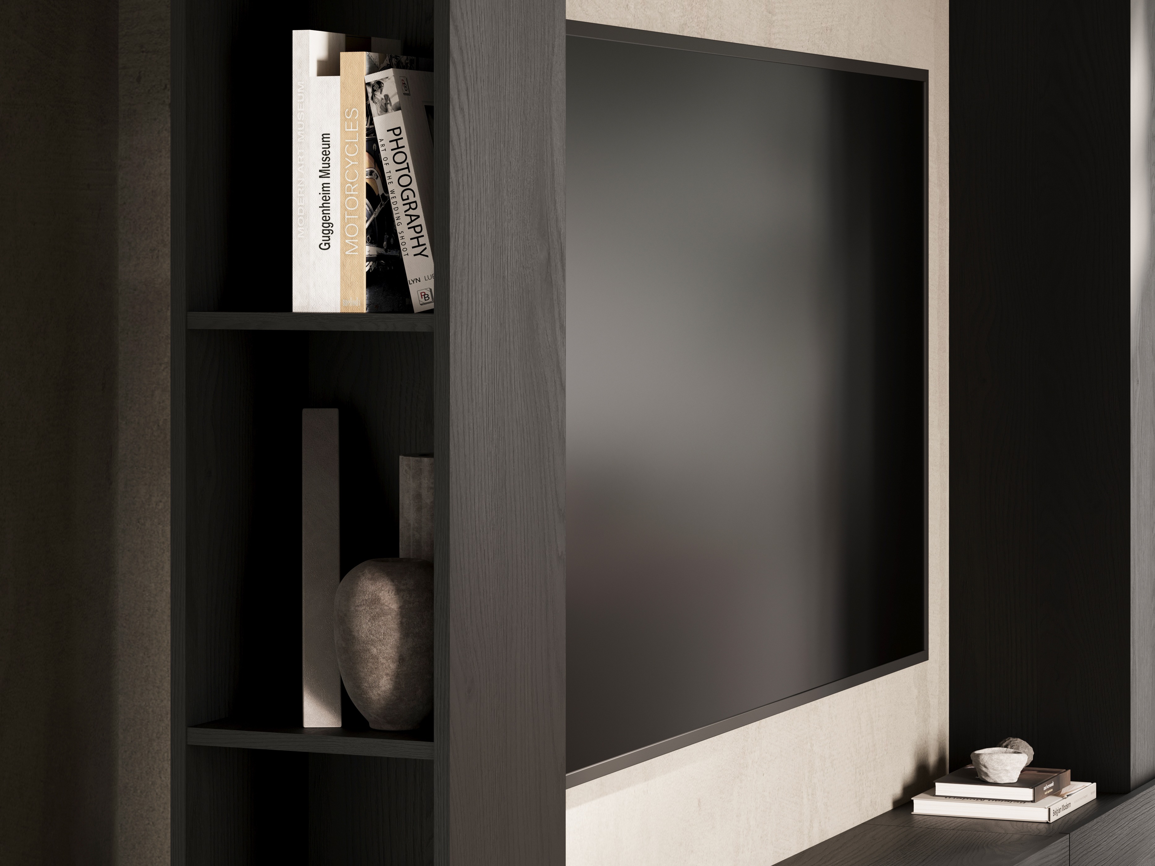 Ensemble de salon Austin 392 (Noir)