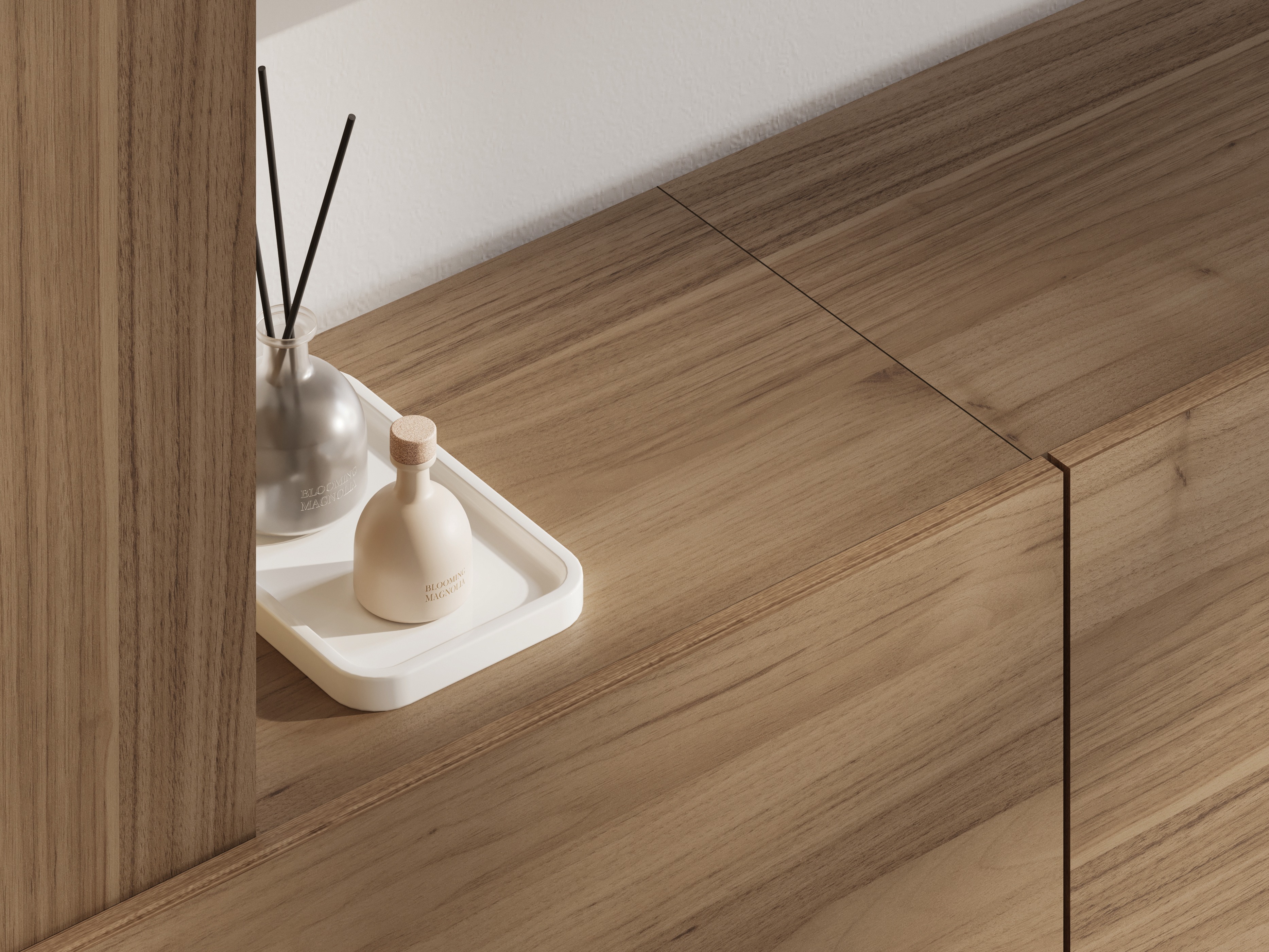 Ensemble de salon Austin 392 (Noyer)