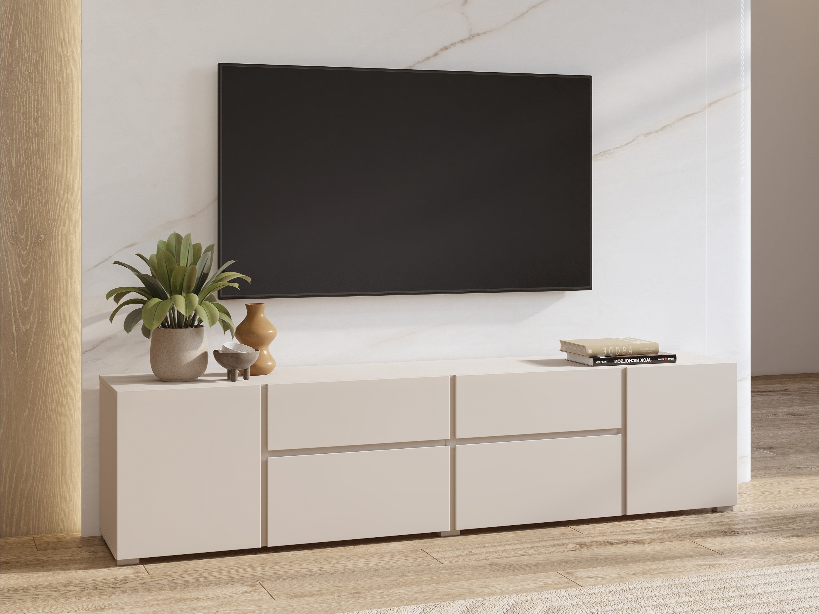 Meuble TV Elbleve 100 (Cachemire)