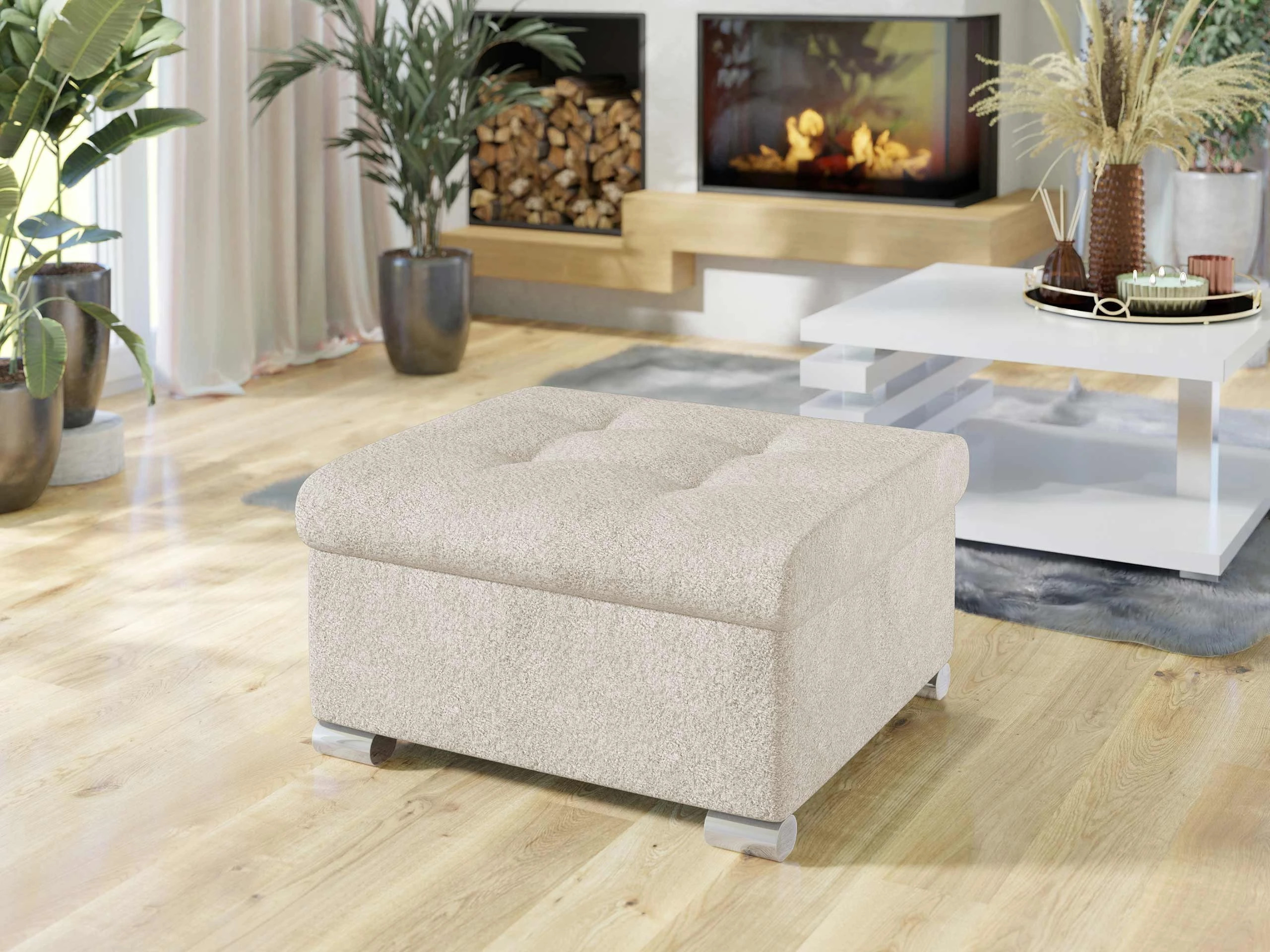 Pouf Comfivo Gemma (Coral 65)