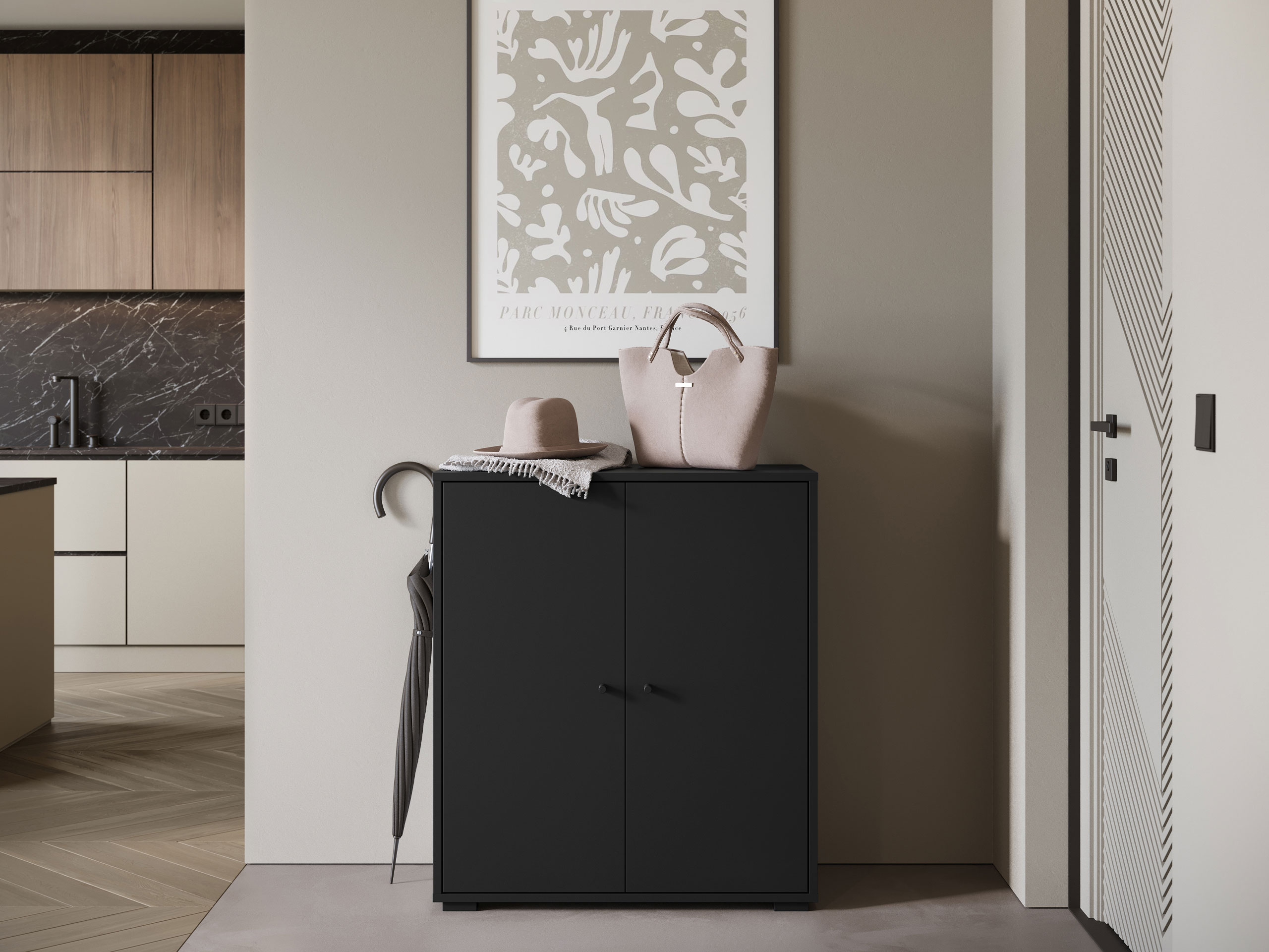 Buffet Sarasota 195 (Noir)