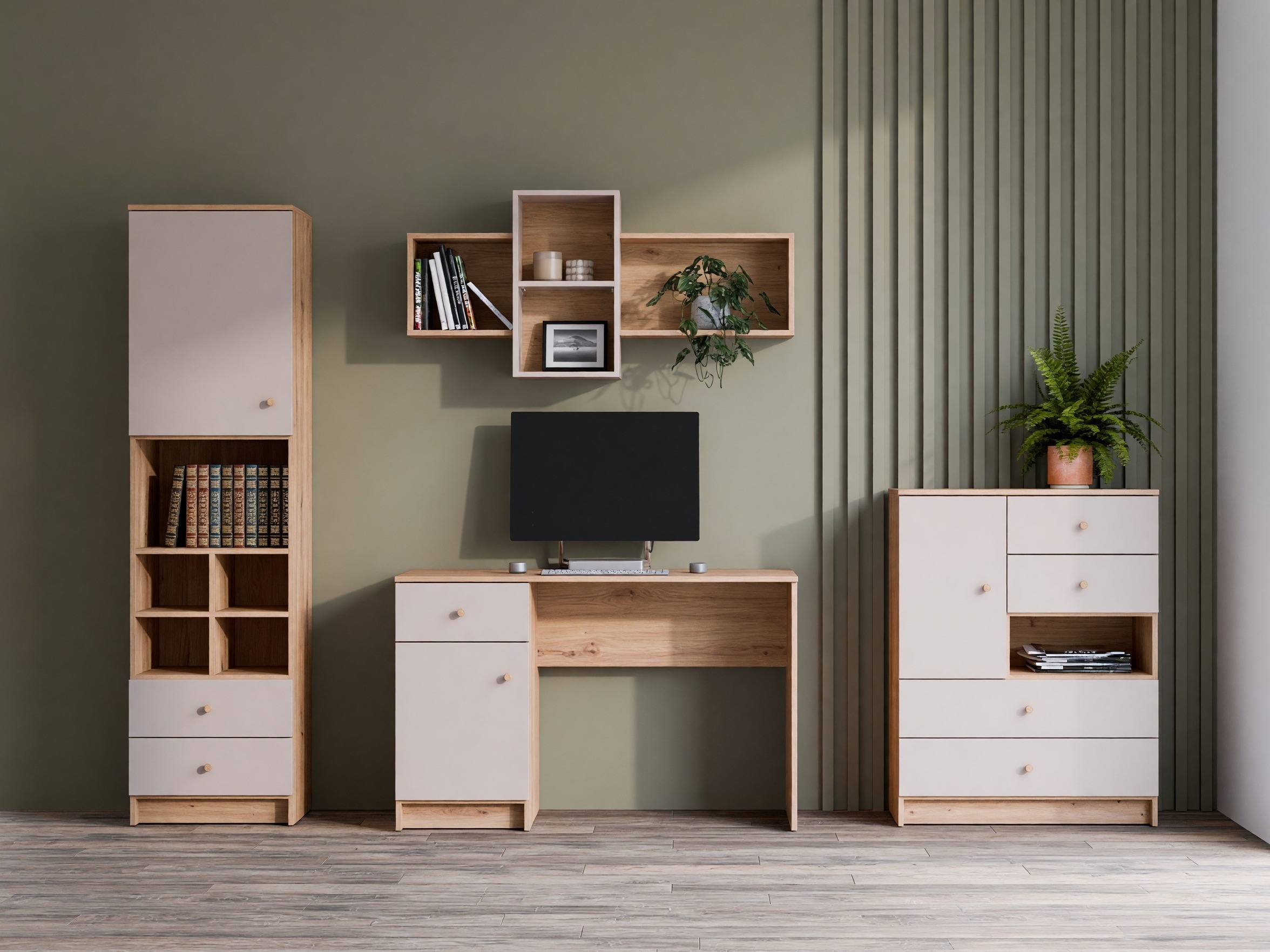 Ensemble de bureau à domicile Morsevi 112