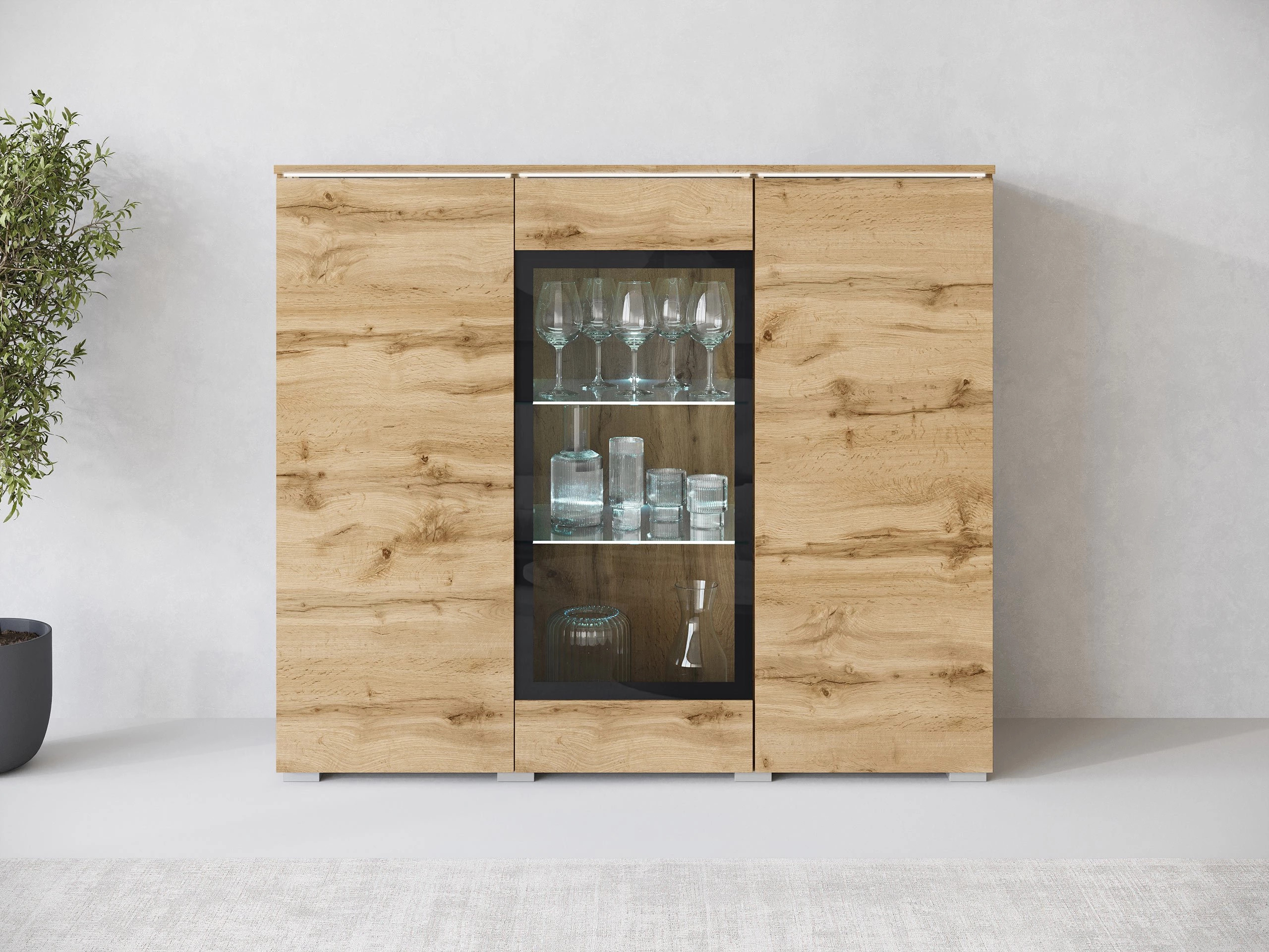 Buffet Mirfivo 103 (Chêne wotan)
