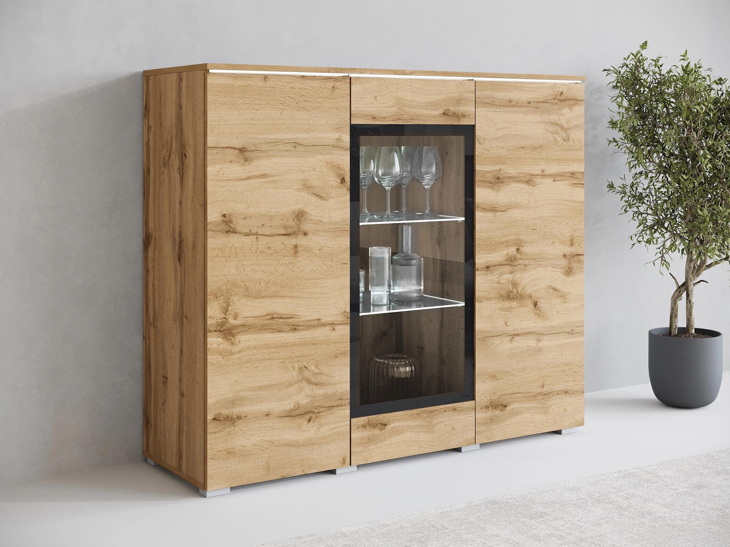 Buffet Mirfivo 103 (Chêne wotan)