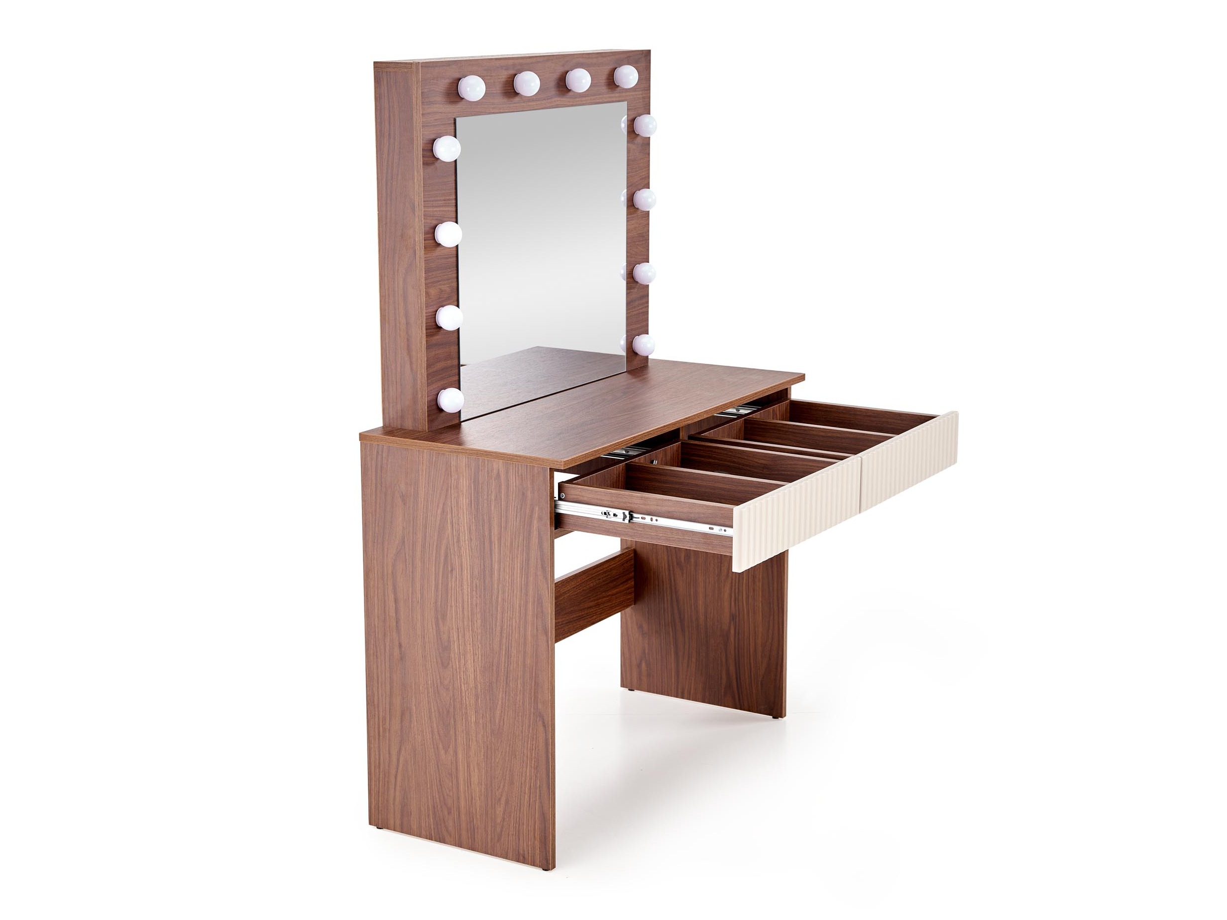 Coiffeuse Houston Gaudium (Cachemire + Noyer)