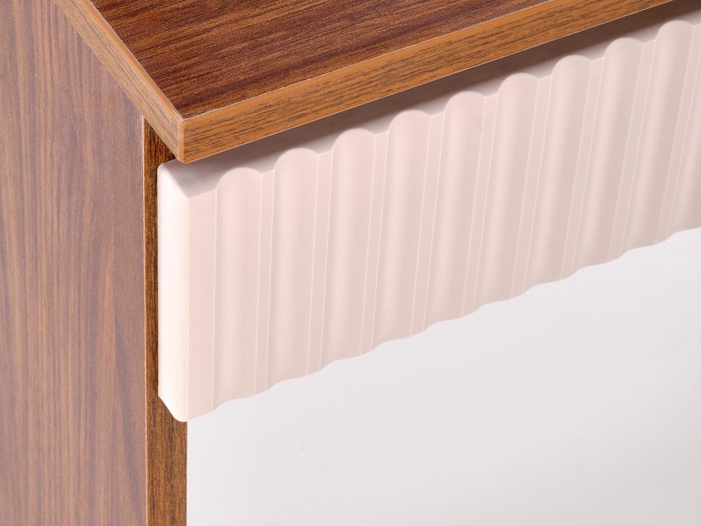 Coiffeuse Houston Gaudium (Cachemire + Noyer)