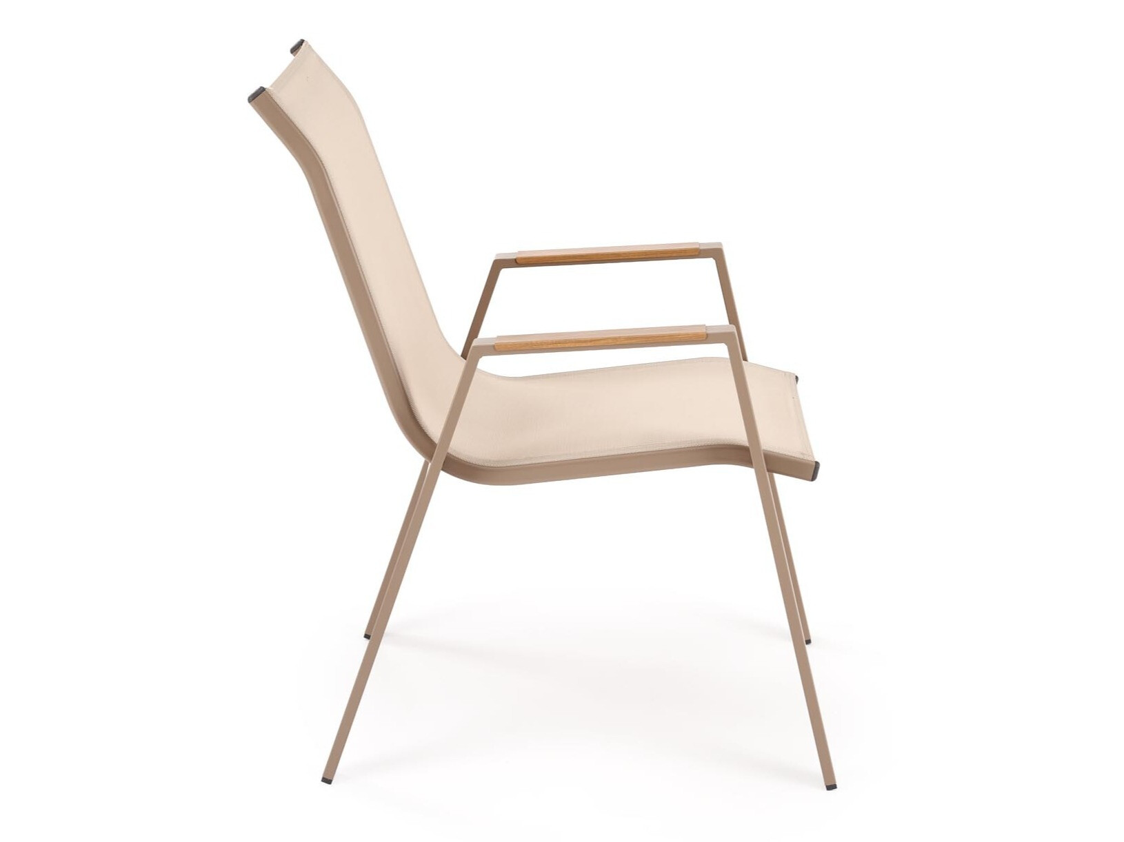 Chaise de jardin Houston 2140 (Beige + Cappuccino)